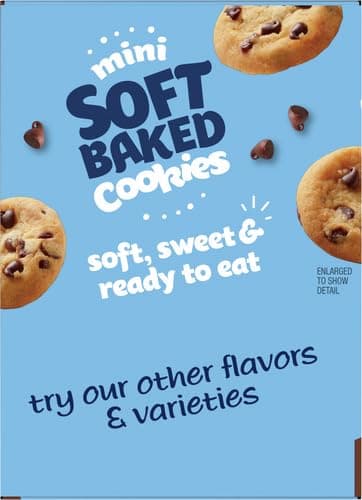 Pillsbury Mini Soft Baked Cookies, Chocolate Chip, Snack Bags, 12 ct thumbnail 13