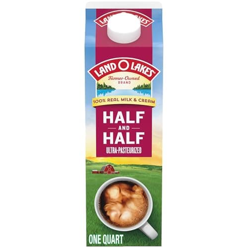 Land O Lakes Half And Half, Traditional, Coffee Creamer, 1 Quart image 1