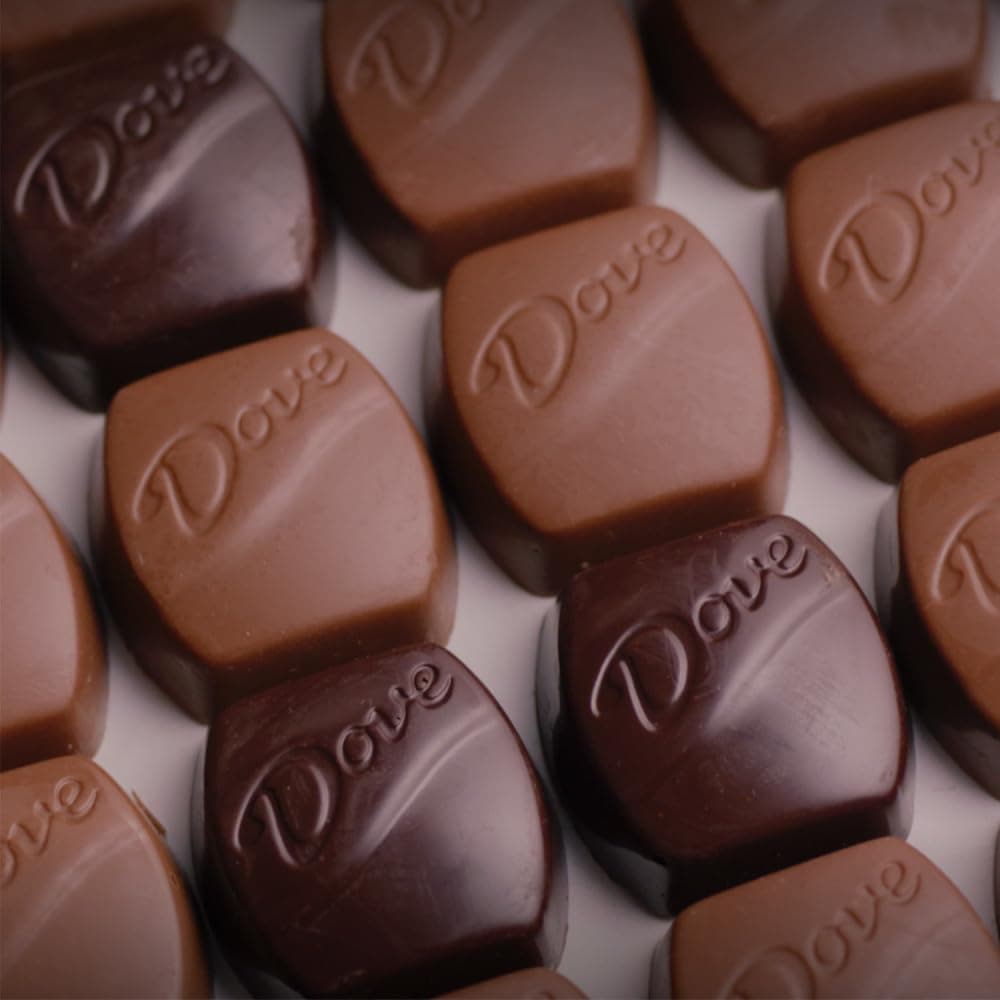 DOVE PROMISES Milk Chocolate, Dark Chocolate, and Milk Chocolate & Caramel Variety Assortment, 14.08 Oz Large Bag thumbnail 8