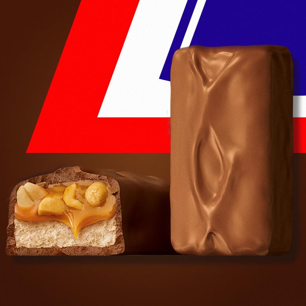 SNICKERS Original Chocolate Candy Bars, Fun Size, 10.59oz Bag thumbnail 7