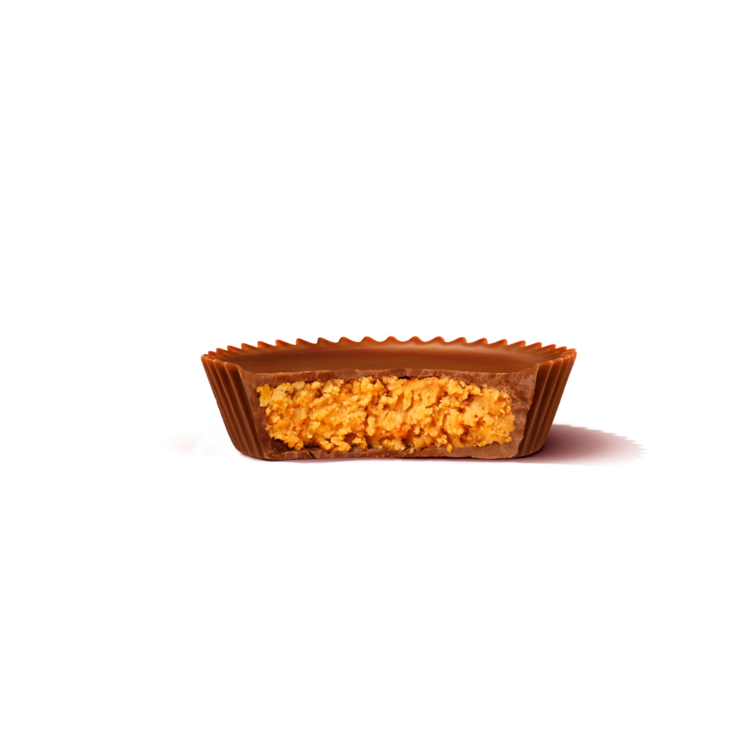 REESE'S Milk Chocolate Snack Size Peanut Butter Cups, Candy Jumbo Bag, 19.5 oz thumbnail 8