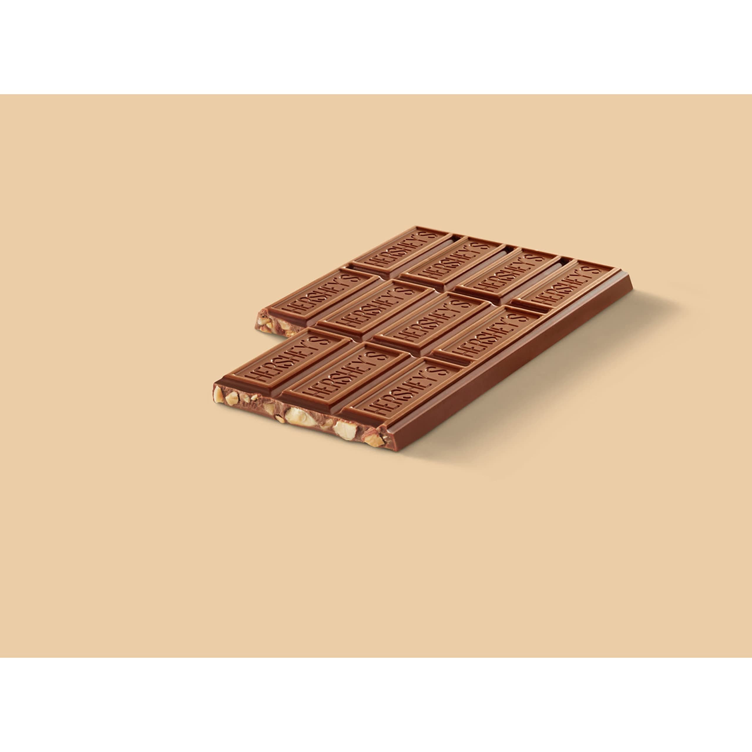 HERSHEY'S SYMPHONY Milk Chocolate, Almonds and Toffee XL, Candy Bar, 4.25 oz (16 Pieces) thumbnail 4