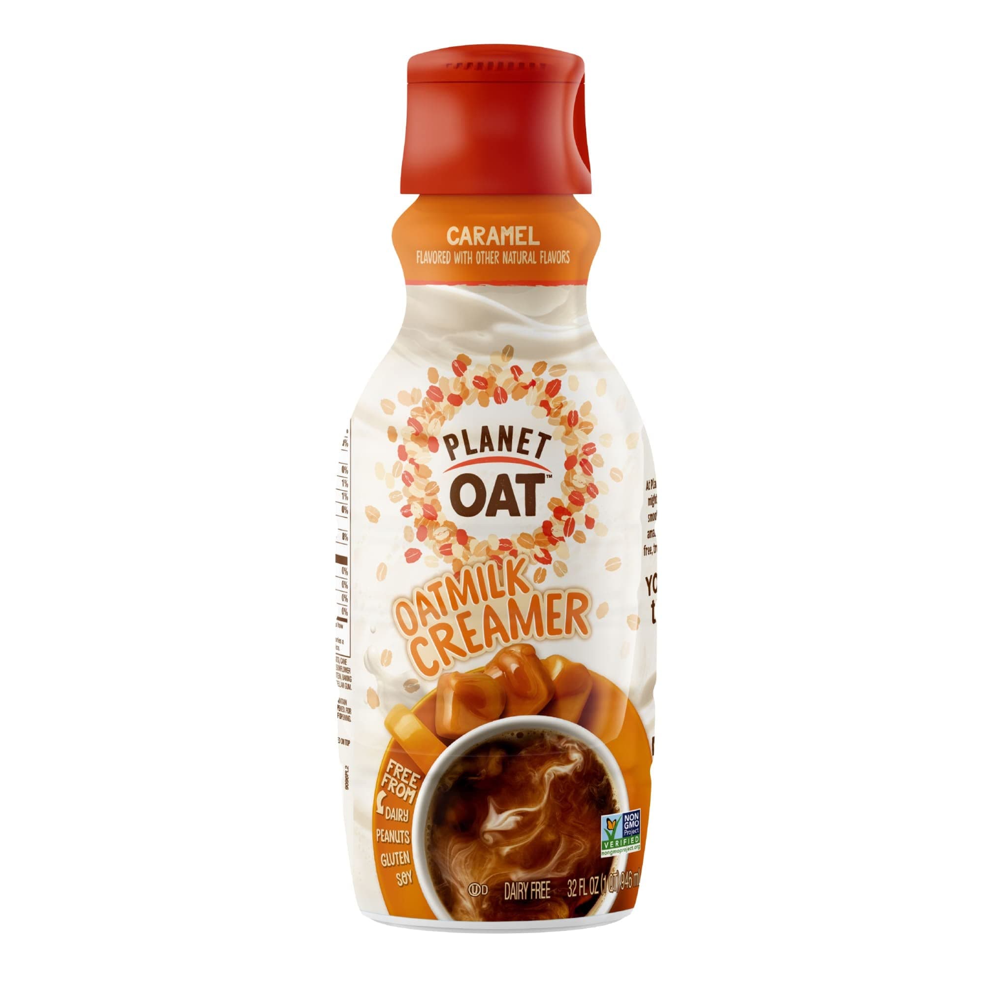 Planet Oat Planet Oat Caramel Coffee Creamer, 32oz., 32 Fl oz thumbnail 7