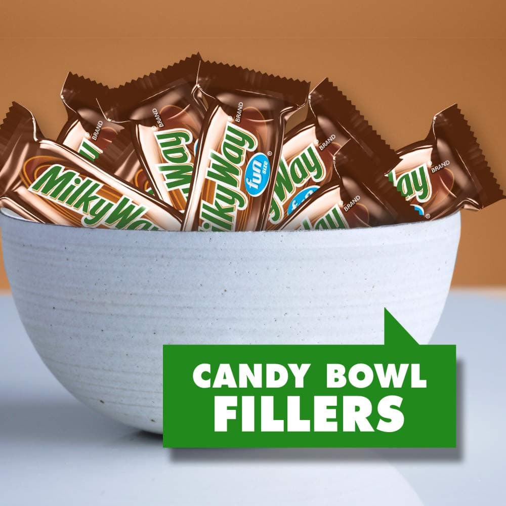 MILKY WAY Milk Chocolate Candy Bars, Fun Size Candy Chocolate, 10.65 oz thumbnail 7