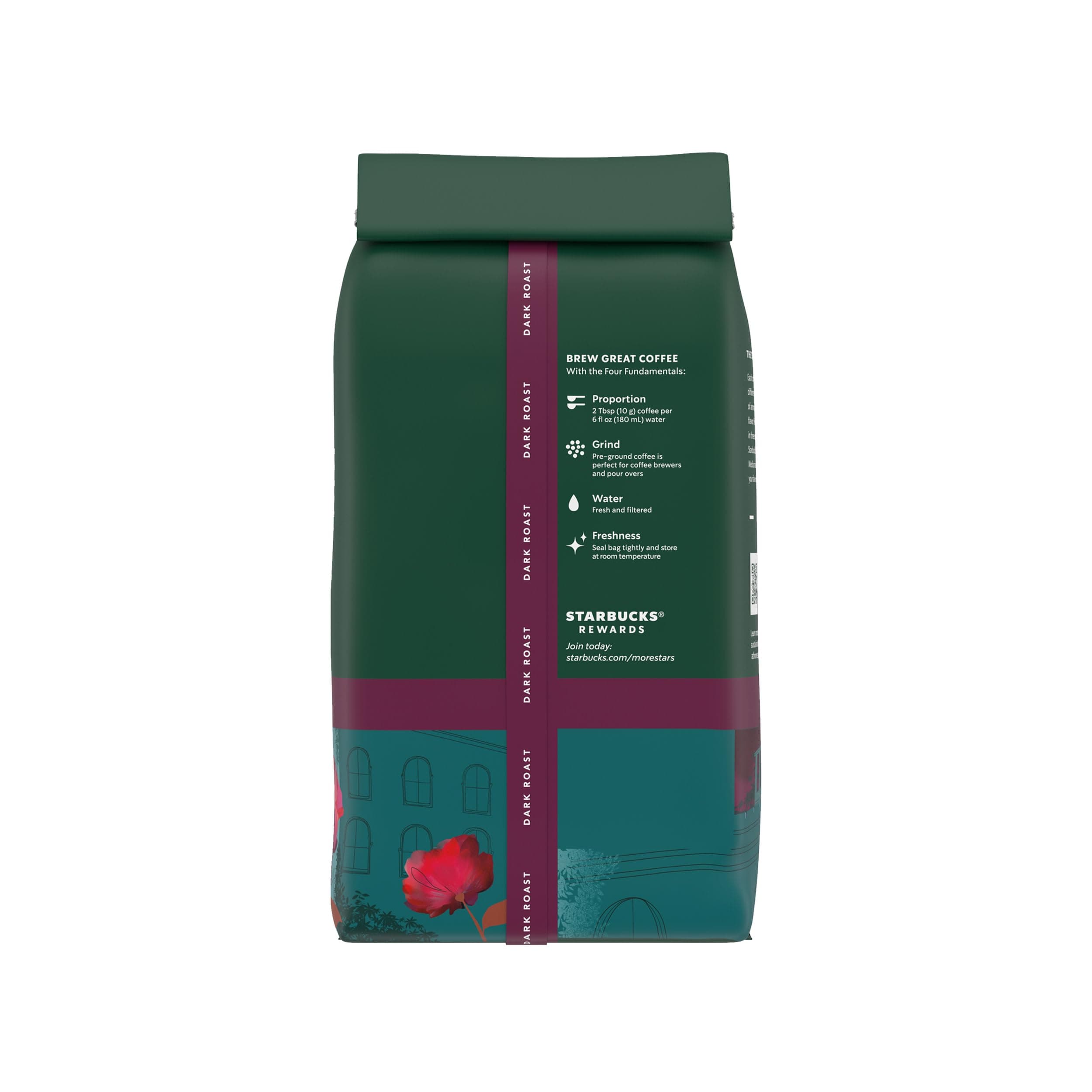 Starbucks Ground Coffee, Dark Roast Hot or Iced Coffee, Caffè Verona, 12 oz thumbnail 9