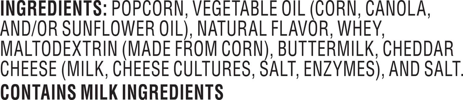 Frito-Lay Smartfood Popcorn White Cheddar, 0.625 Ounce, 10 Ct thumbnail 3