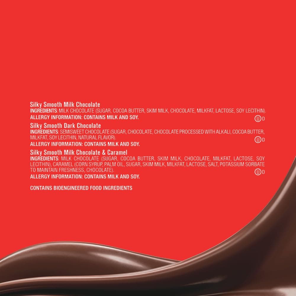DOVE PROMISES Milk Chocolate, Dark Chocolate, and Milk Chocolate & Caramel Variety Assortment, 14.08 Oz Large Bag thumbnail 9