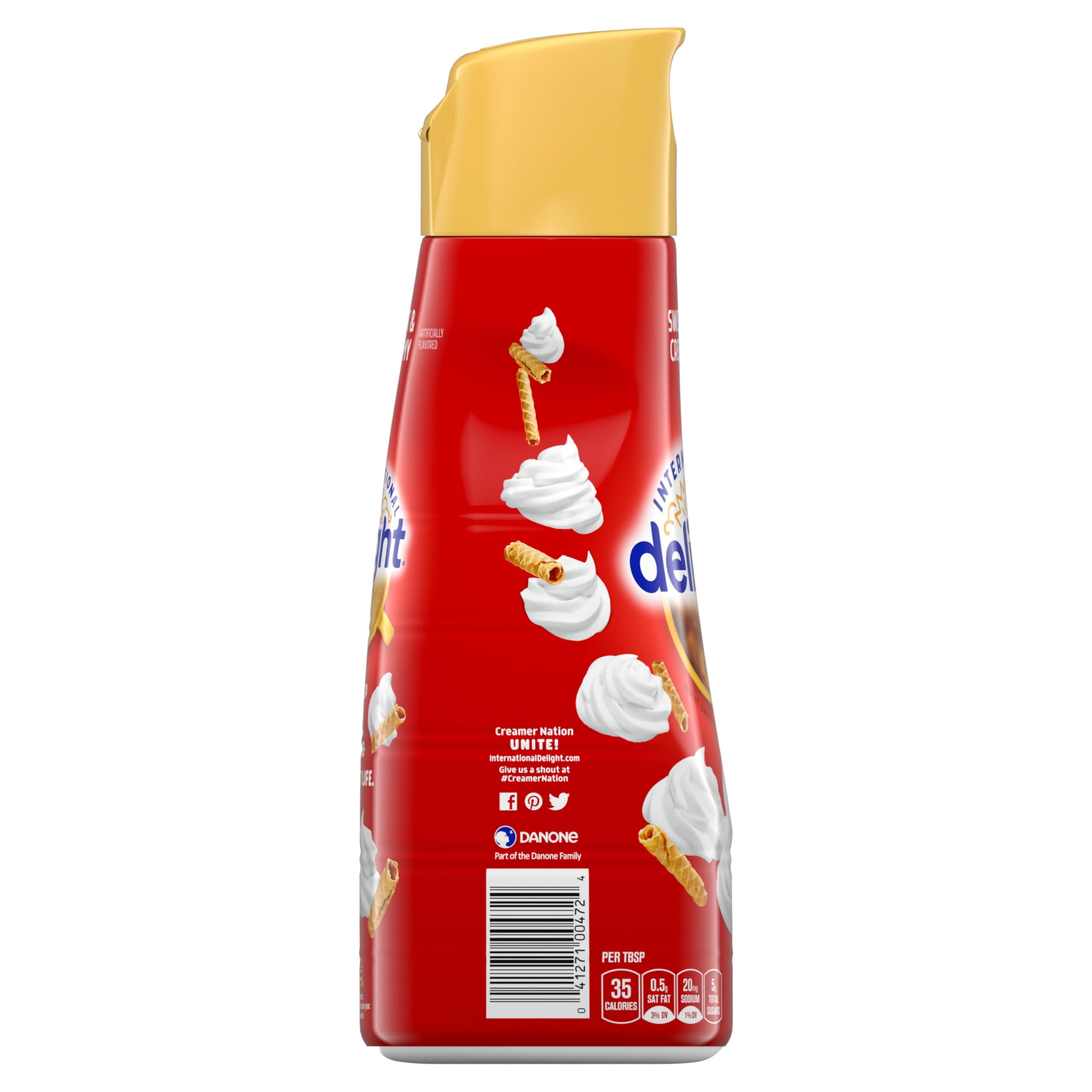 International Delight Coffee Creamer, Sweet & Creamy, Refrigerated Flavored Creamer, 32 FL OZ Bottle thumbnail 11