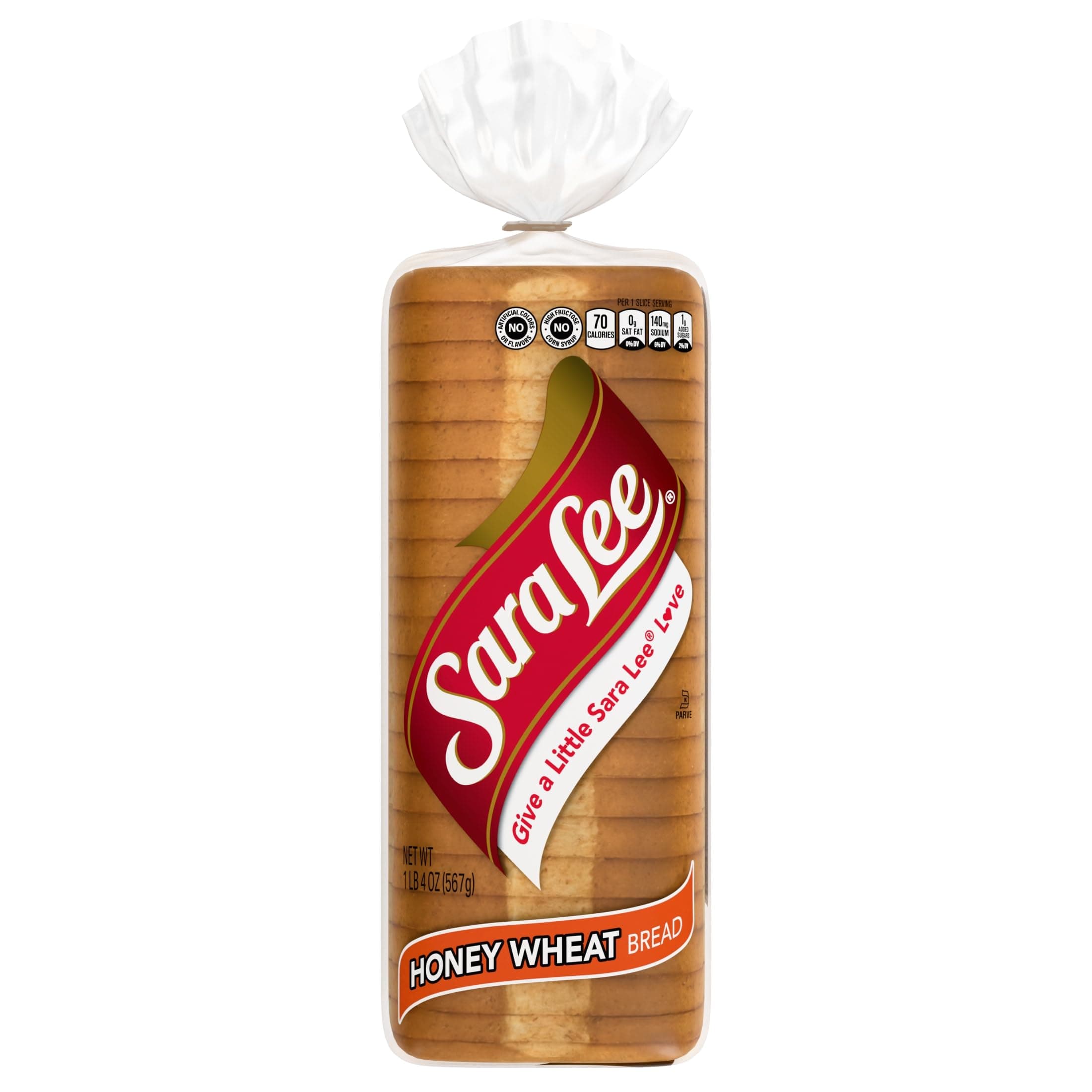 Sara Lee Honey Wheat Sandwich Bread, 20 Oz Loaf of Honey Wheat Bread With No Artificial Colors or Flavors thumbnail 9