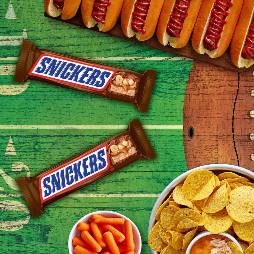 SNICKERS Full Size Chocolate Candy Bars, 11.16oz bag, 6 Bars per bag thumbnail 8