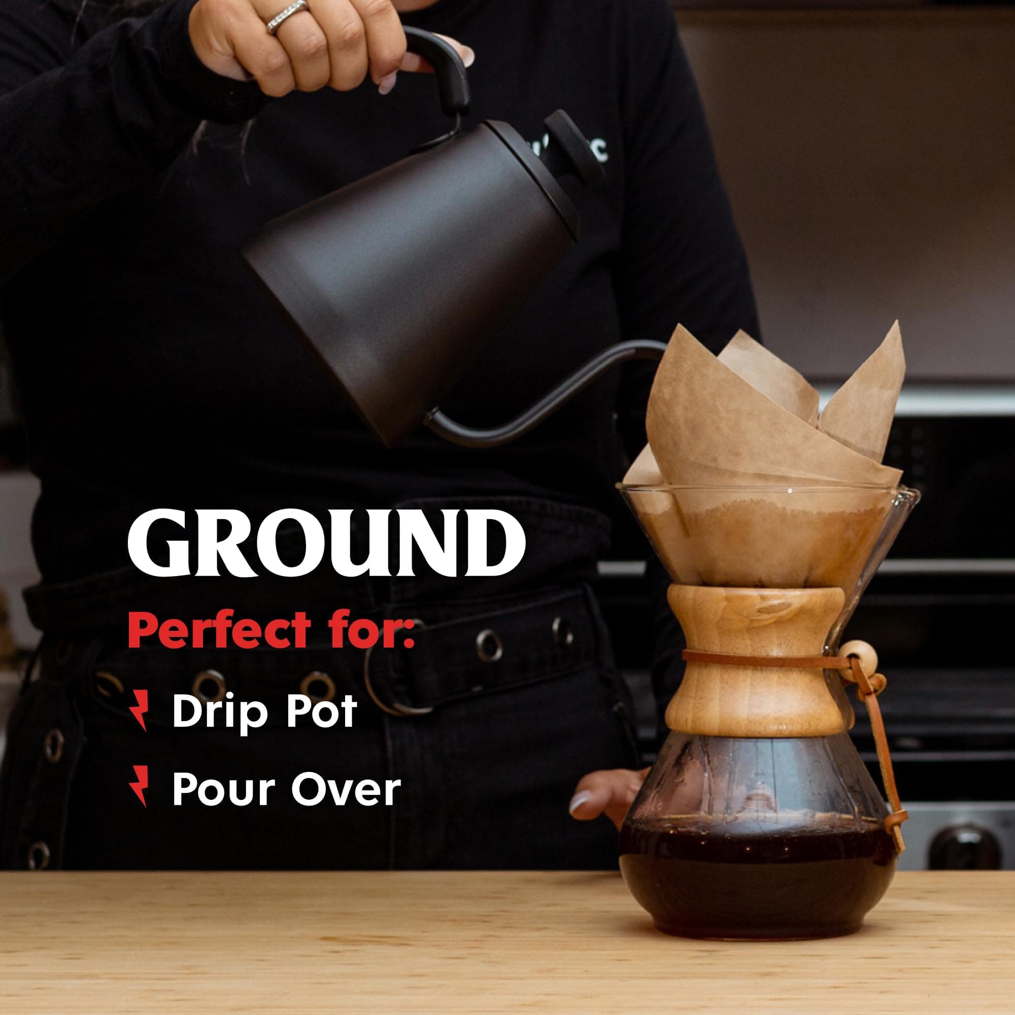 Death Wish Coffee, Organic and Fair Trade Dark Roast Ground Coffee, 16 oz thumbnail 7