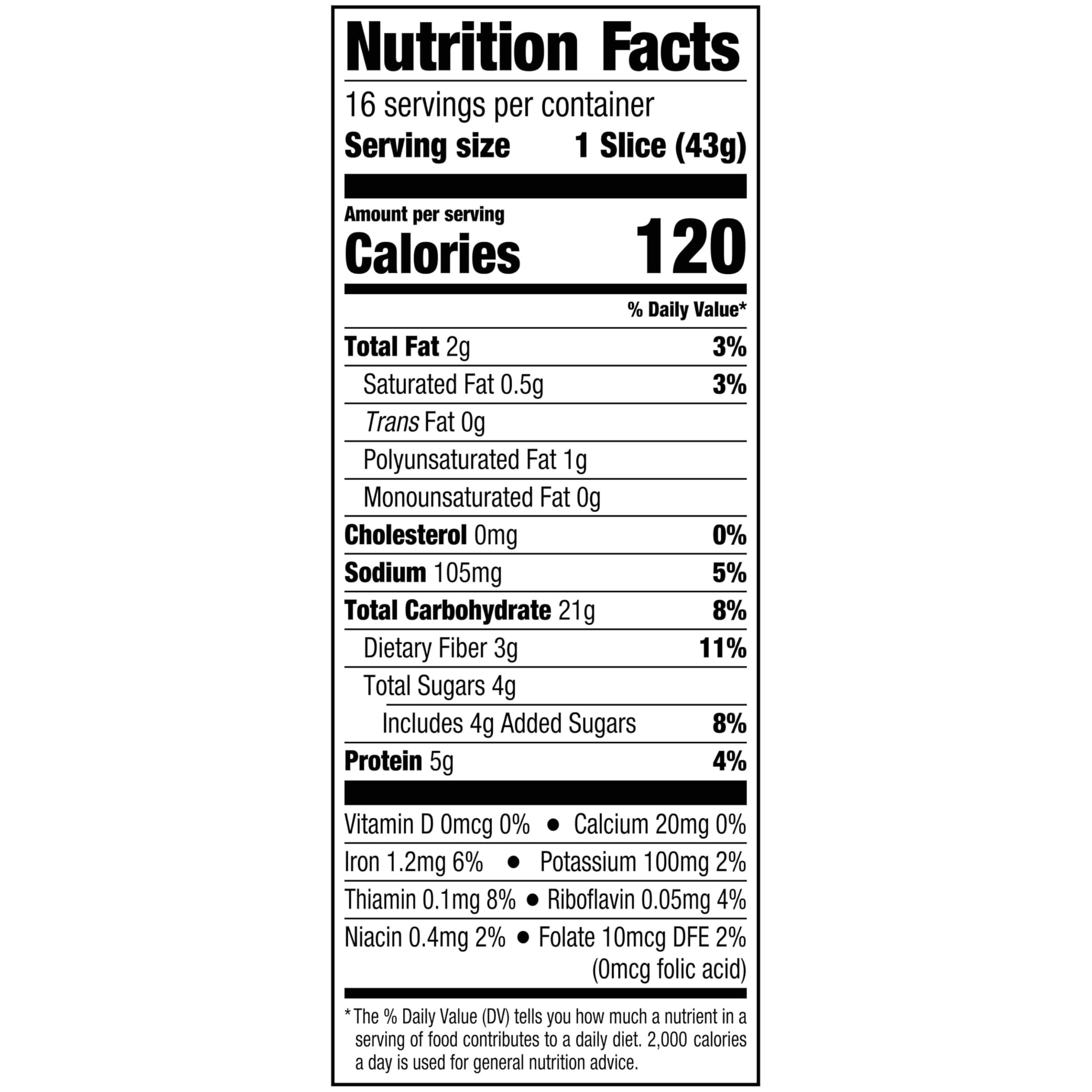 Pepperidge Farm Whole Grain Honey Wheat Bread, 24 Oz Loaf thumbnail 2