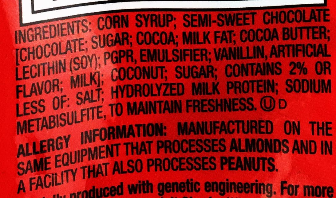 Mounds Dark Chocolate Coconut Filled Snack Size Treats, 0.6 Ounce (Pack of 3 Pounds) thumbnail 6