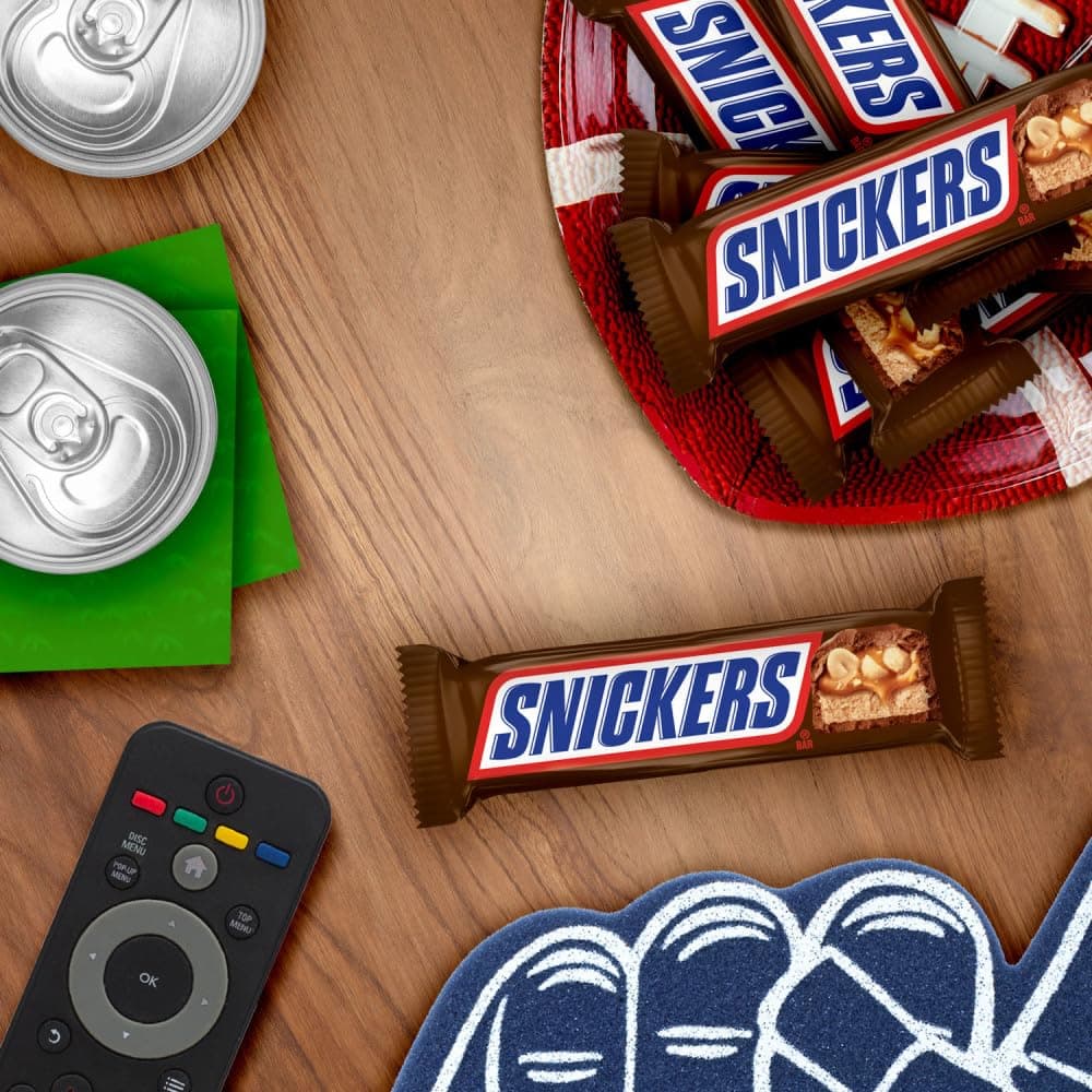 SNICKERS Full Size Chocolate Candy Bars, 11.16oz bag, 6 Bars per bag thumbnail 9