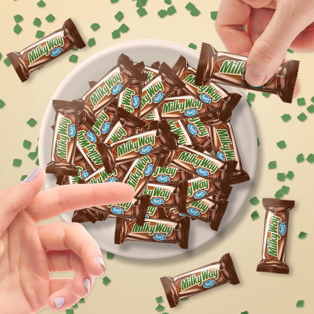 MILKY WAY Milk Chocolate Candy Bars, Fun Size Candy Chocolate, 10.65 oz thumbnail 9