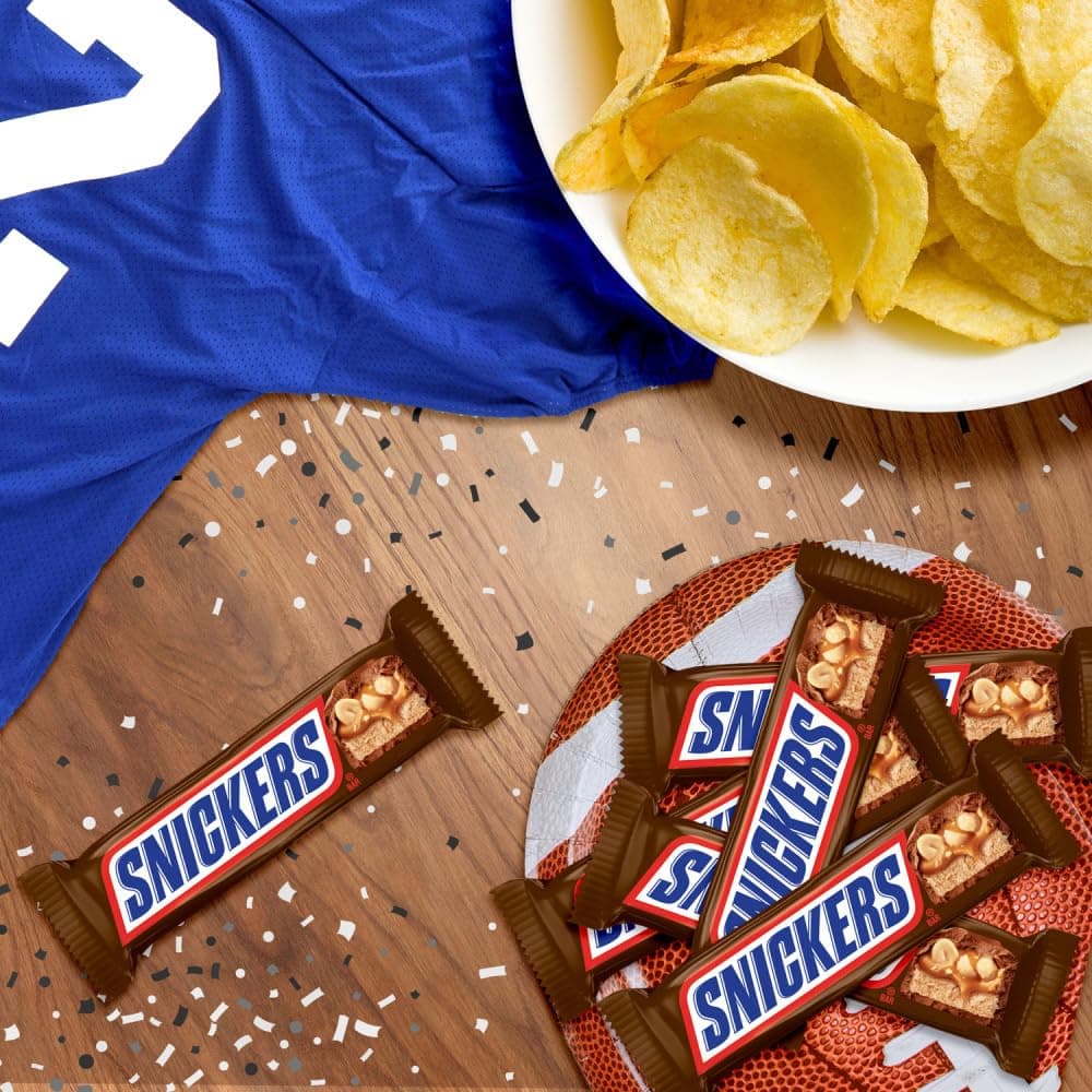 SNICKERS Full Size Chocolate Candy Bars, 11.16oz bag, 6 Bars per bag thumbnail 7