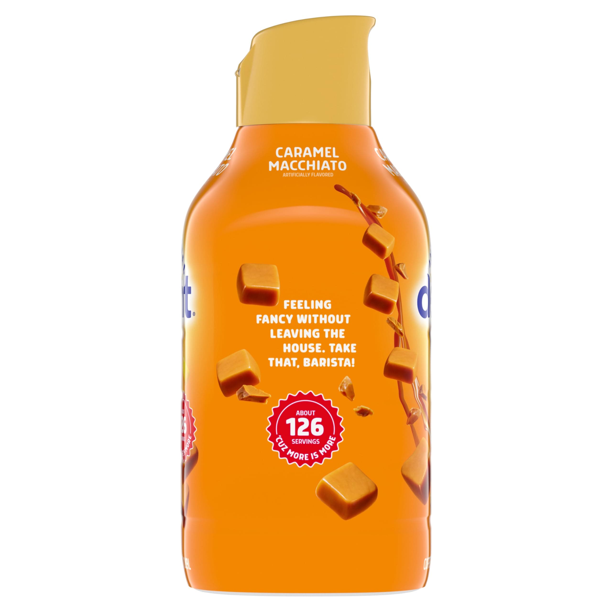 International Delight Coffee Creamer, Caramel Macchiato, Refrigerated Flavored Creamer, 64 FL OZ Bottle thumbnail 13