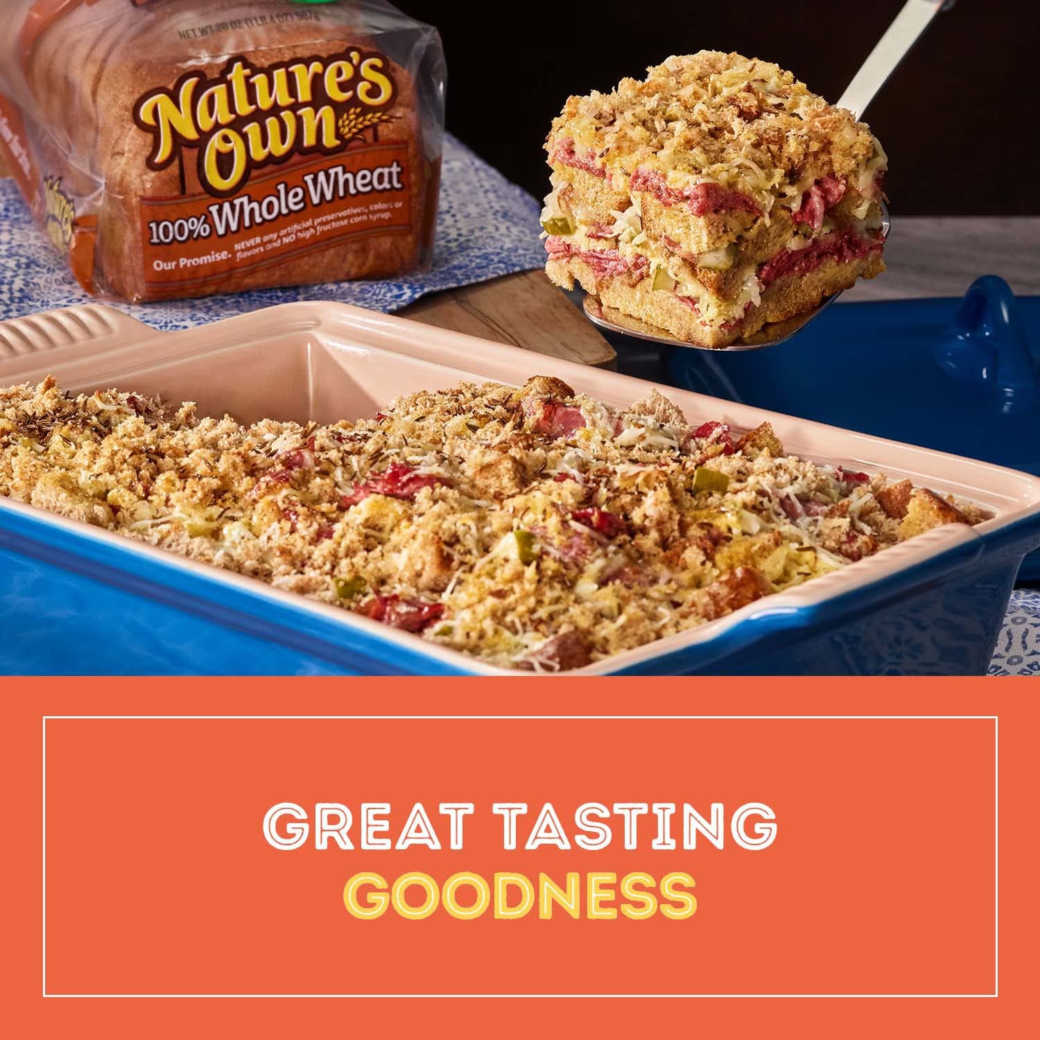 Nature's Own 100% Whole Wheat, Whole Wheat Bread, 20 oz Loaf thumbnail 7