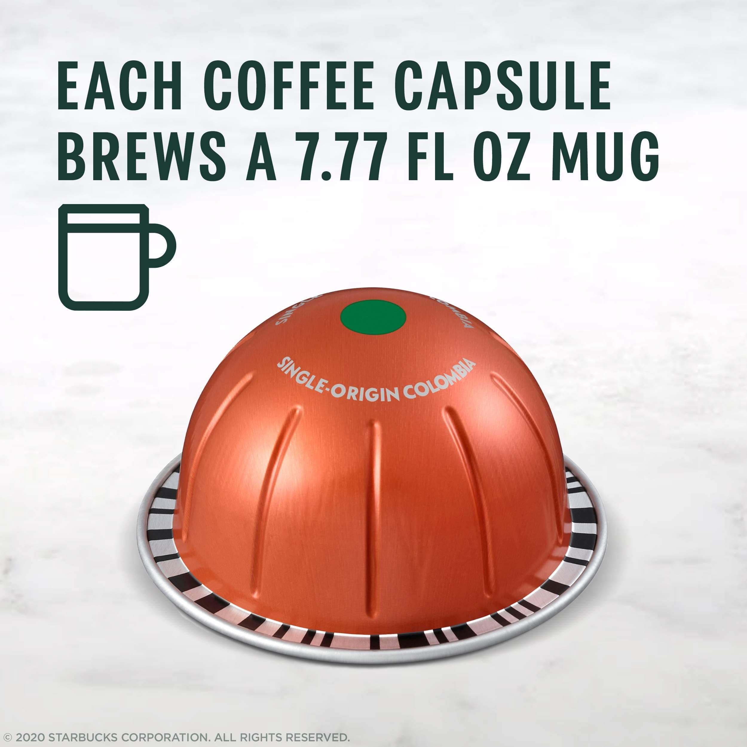 Starbucks by Nespresso Vertuo, Single-Origin Colombia, Medium Roast, Brews 32 capsulas(4 Box) thumbnail 4