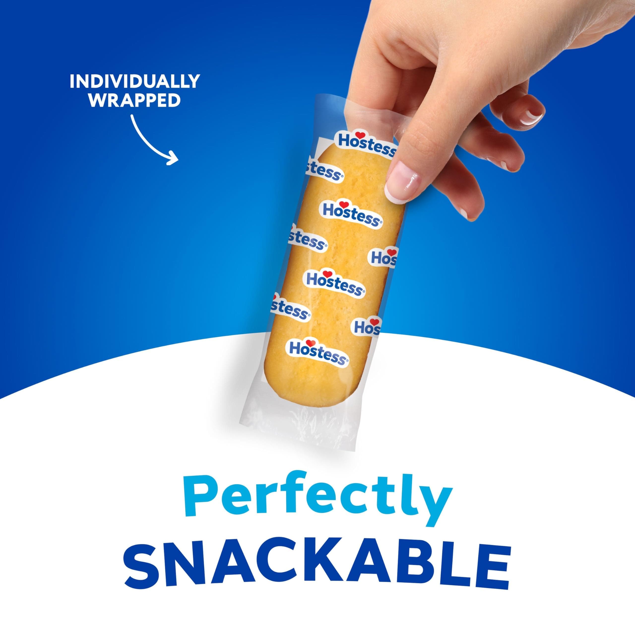 Hostess Twinkies Snack Cakes, Golden Sponge Cake with Banana Artificially Flavored Filling, 13.58 Oz. Box (10 Ct.). thumbnail 7
