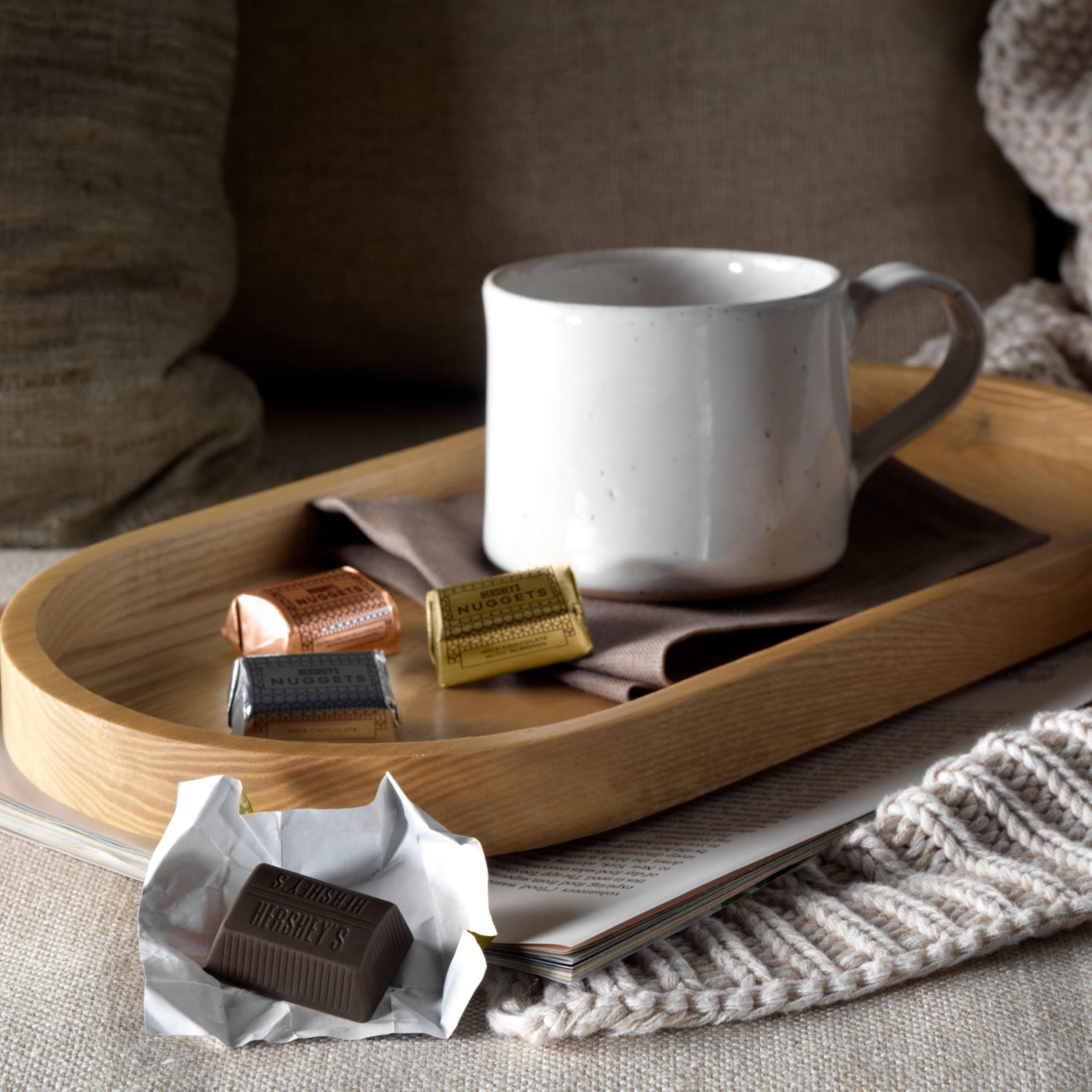 HERSHEY'S NUGGETS Assorted Chocolate Candy Party Pack, 26 oz thumbnail 5