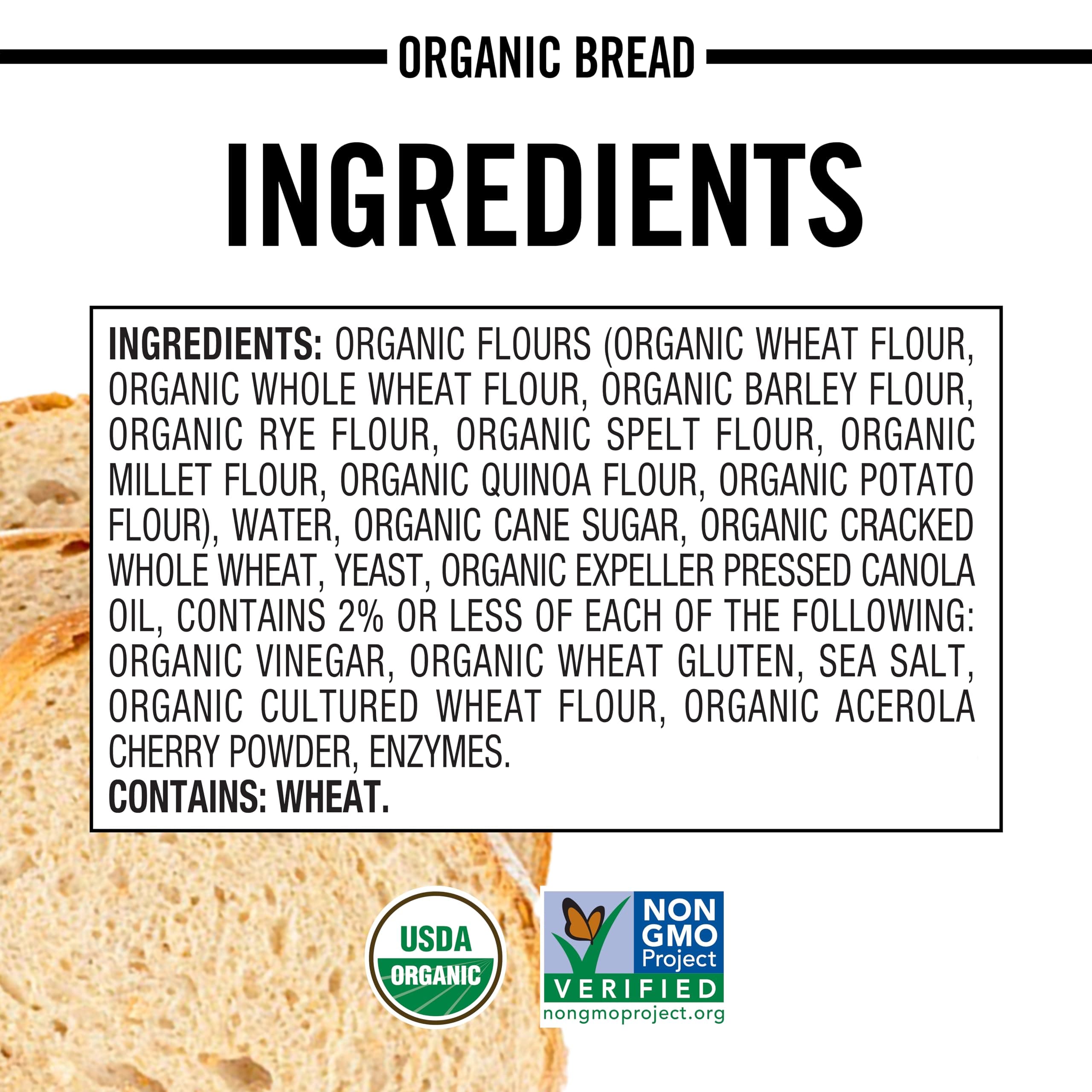 Dave's Killer Bread White Bread Done Right, Artisan-Style Organic White Bread, 24 oz Loaf thumbnail 3