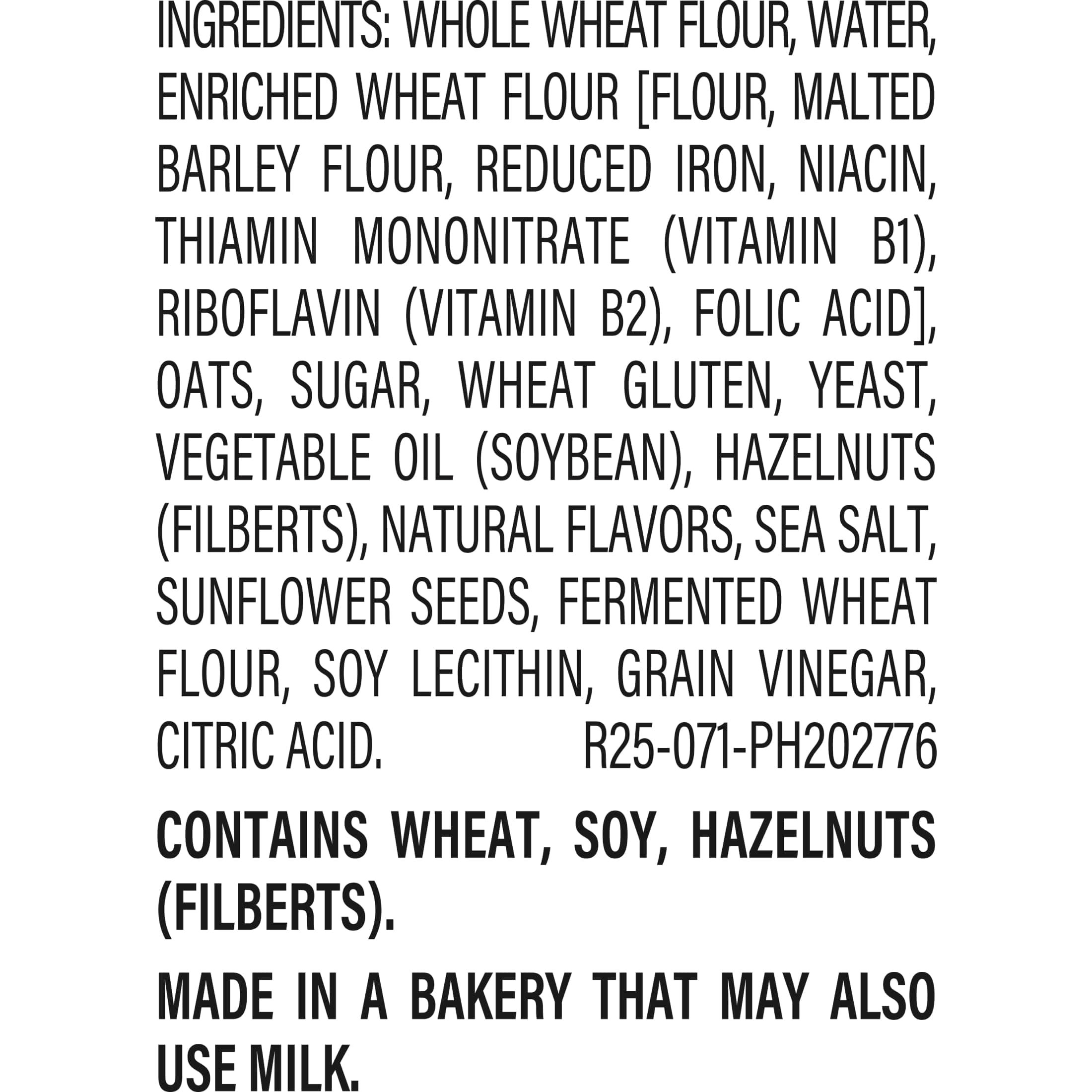Arnold Whole Grains Oatnut Bread, Bread Free From Artificial Colors, Flavors and Preservatives, 24 oz Loaf thumbnail 6
