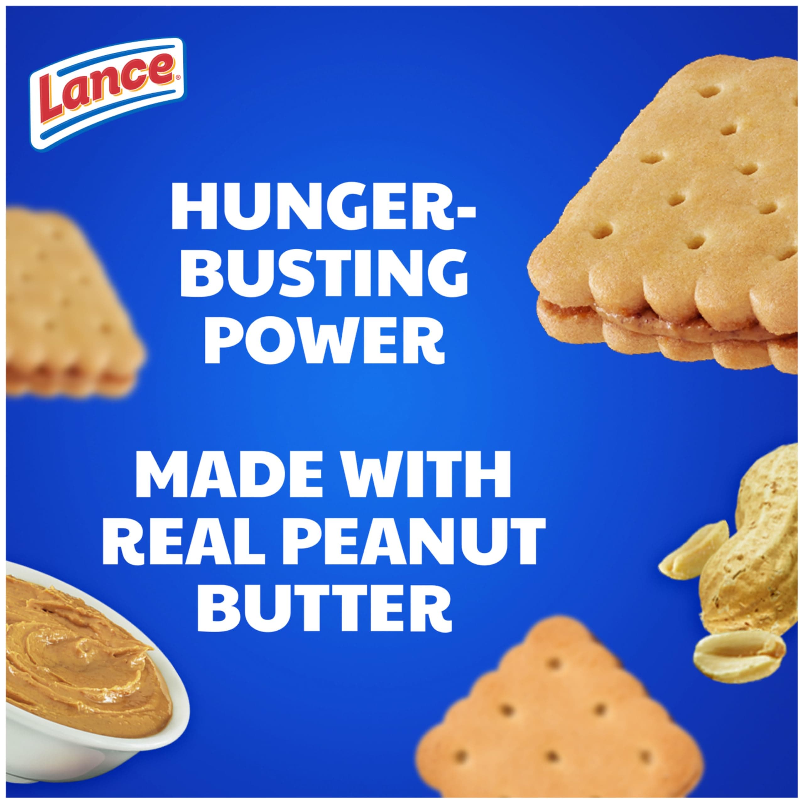 Lance Sandwich Cookies, Nekot Peanut Butter, 8 Individually Wrapped Packs, 6 Sandwiches Each thumbnail 6