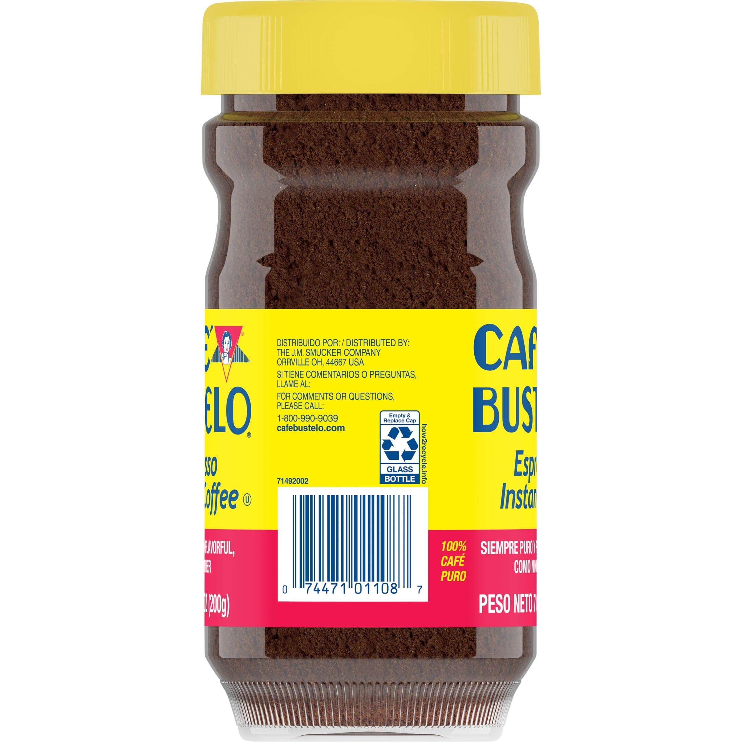 Café Bustelo Espresso Style Dark Roast Instant Coffee, 7.05 Ounces thumbnail 2