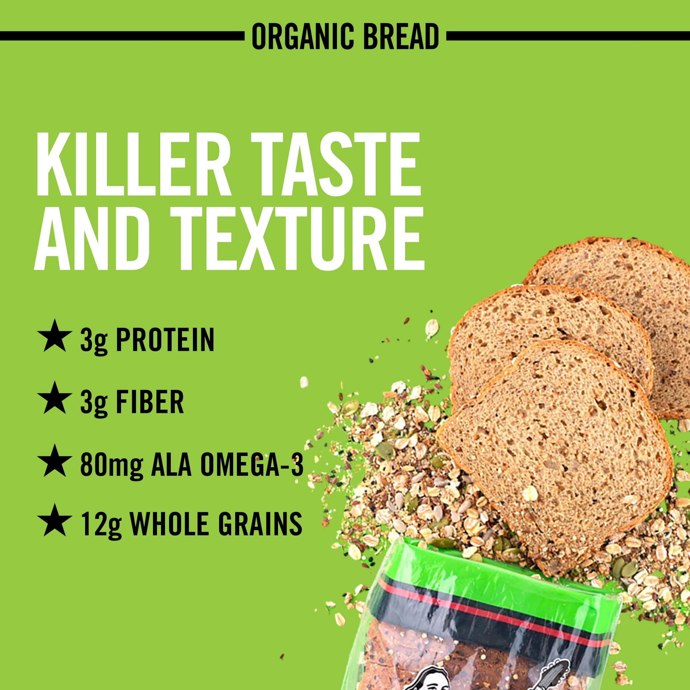 Dave's Killer Bread 21 Whole Grains & Seeds Thin-Sliced, Whole Grain Organic Bread, 20.5 oz Loaf thumbnail 5