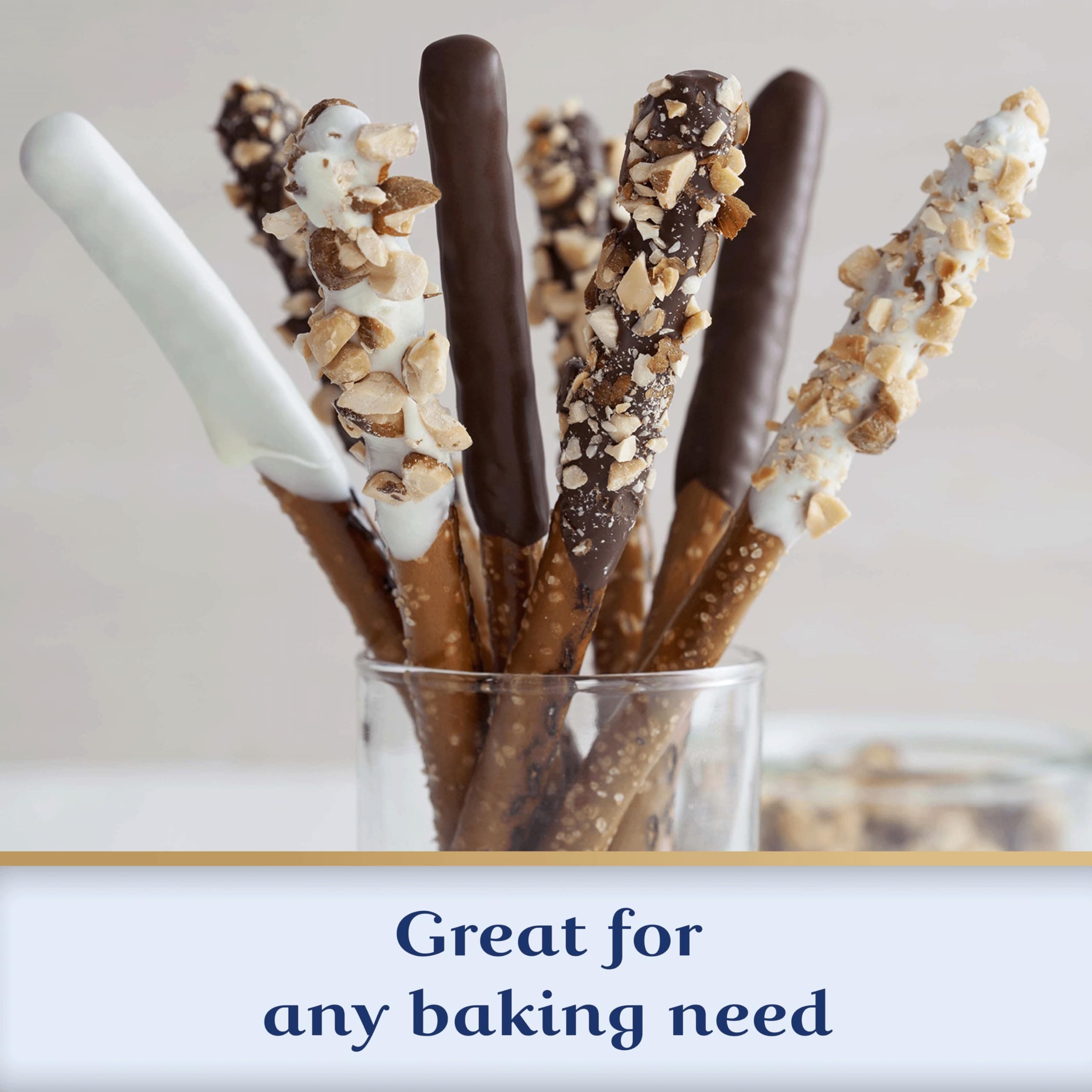 GHIRARDELLI Milk Chocolate Flavored Melting Wafers, 16 oz Bag – Easy Melt Candy Coating for Baking, Dipping and Dessert Decorating thumbnail 9