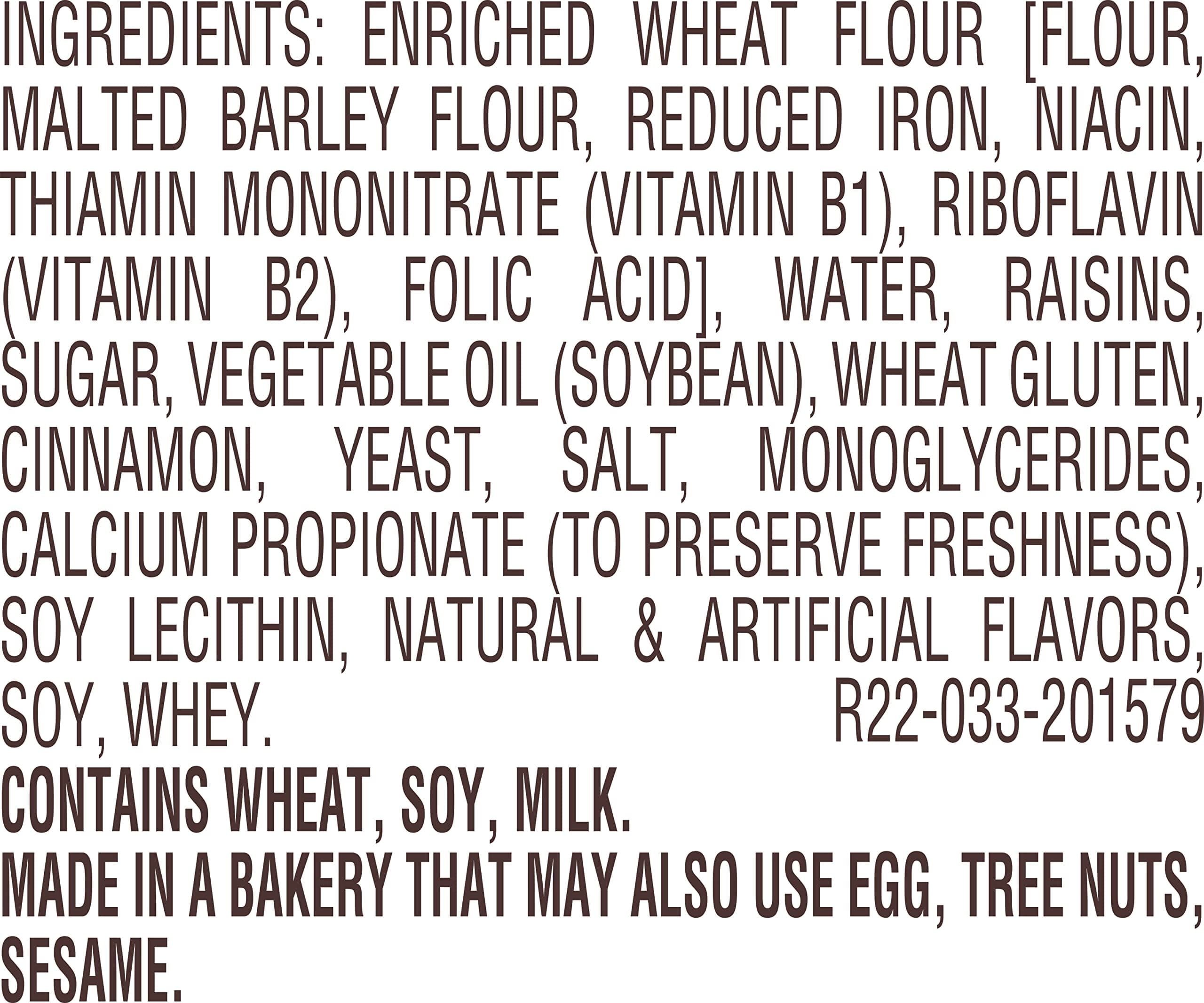 Thomas’ Cinnamon Raisin Swirl Bread, 16 Oz Cinnamon Raisin Bread Loaf thumbnail 3