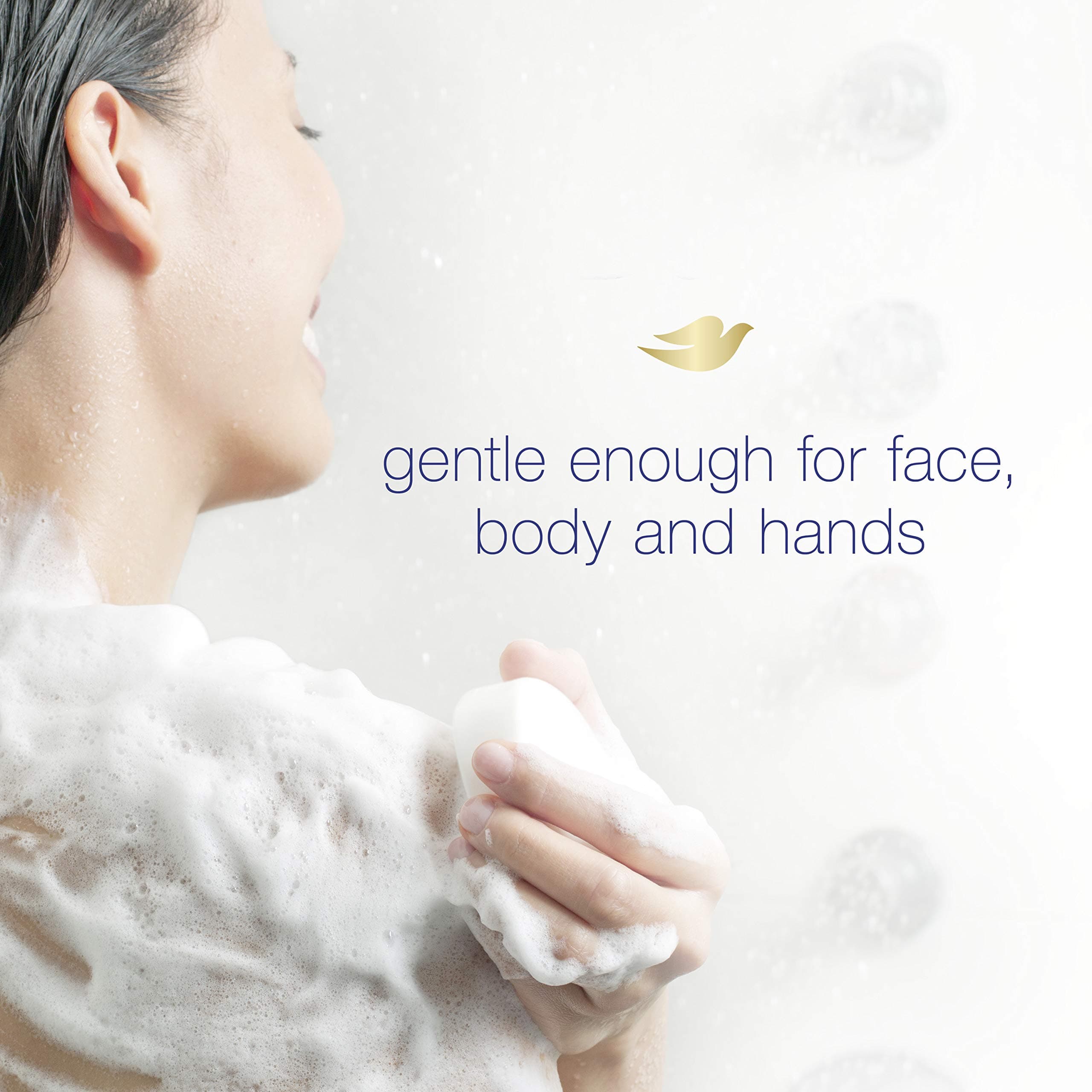 Dove Beauty Bar More Moisturizing Than Bar Soap Sensitive Skin Effectively Washes Away Bacteria, Nourishes Your Skin 3.75 oz 10 Bars thumbnail 5