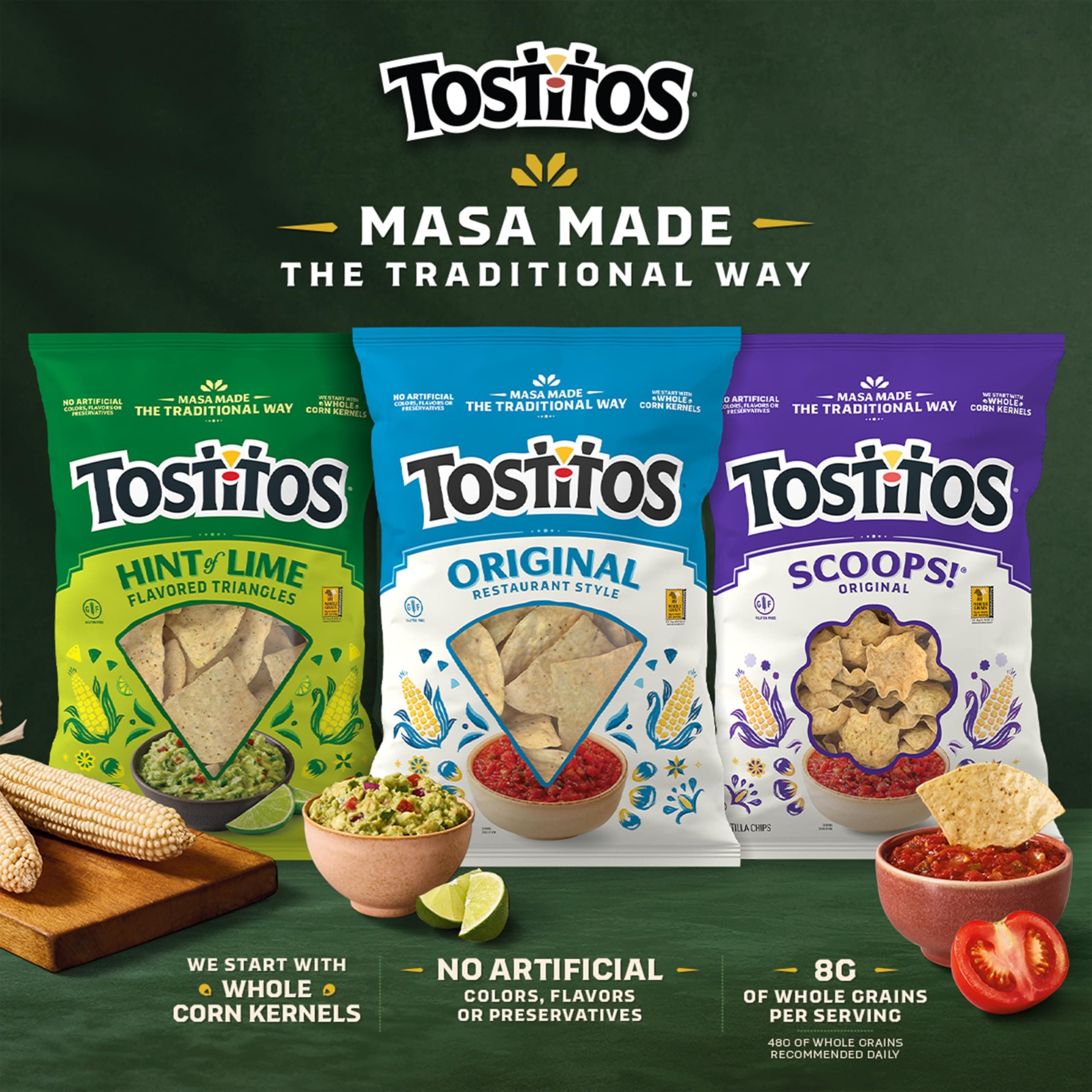 Tostitos Scoops! Multigrain Tortilla Chips, 10 Oz thumbnail 5