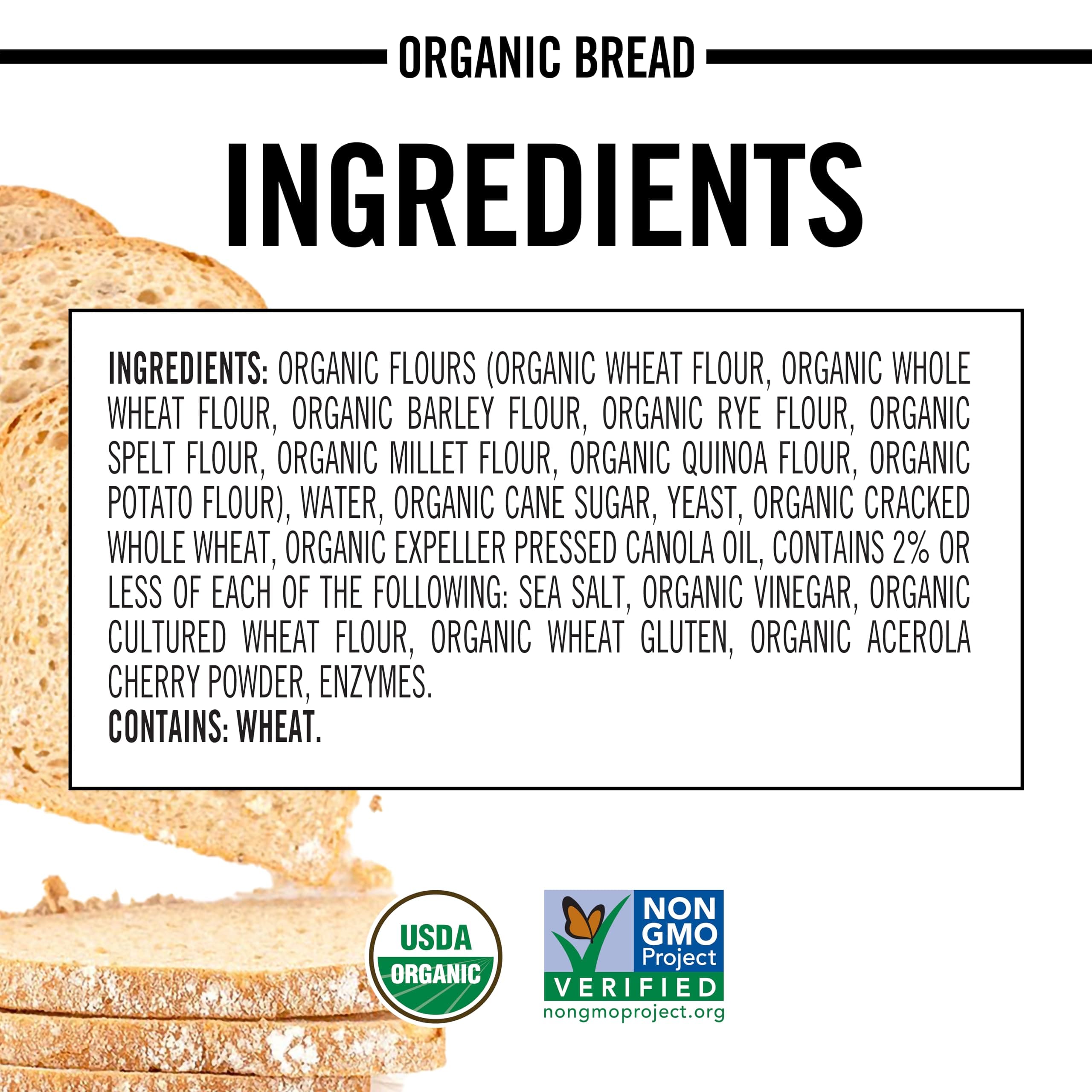 Dave's Killer Bread White Bread Done Right Thin-Sliced, Organic White Bread, 20.5 oz Loaf thumbnail 4