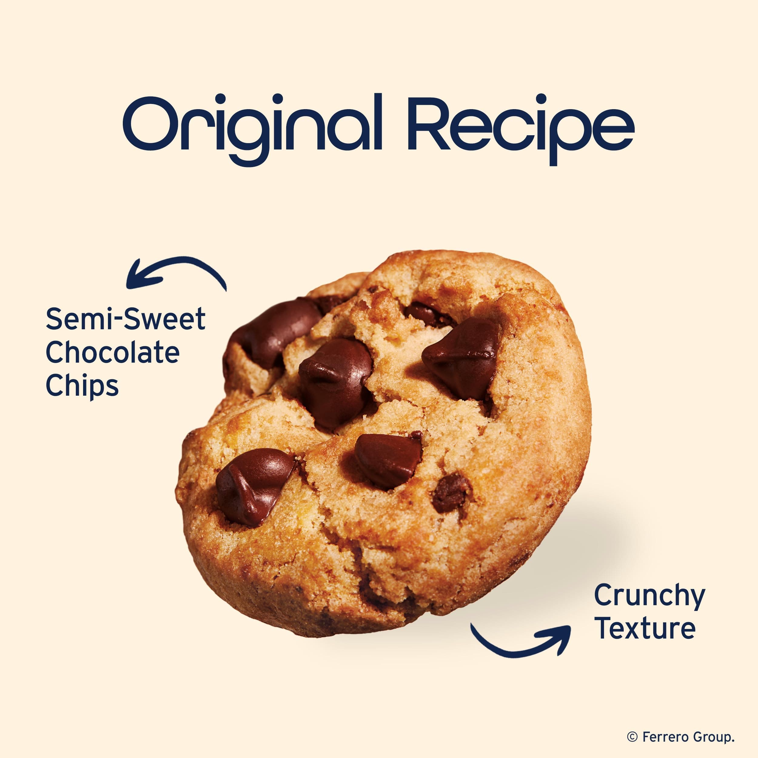Famous Amos Original Recipe Chocolate Chip Bite-Size Cookies, 42 Pack Box, 84 oz thumbnail 3