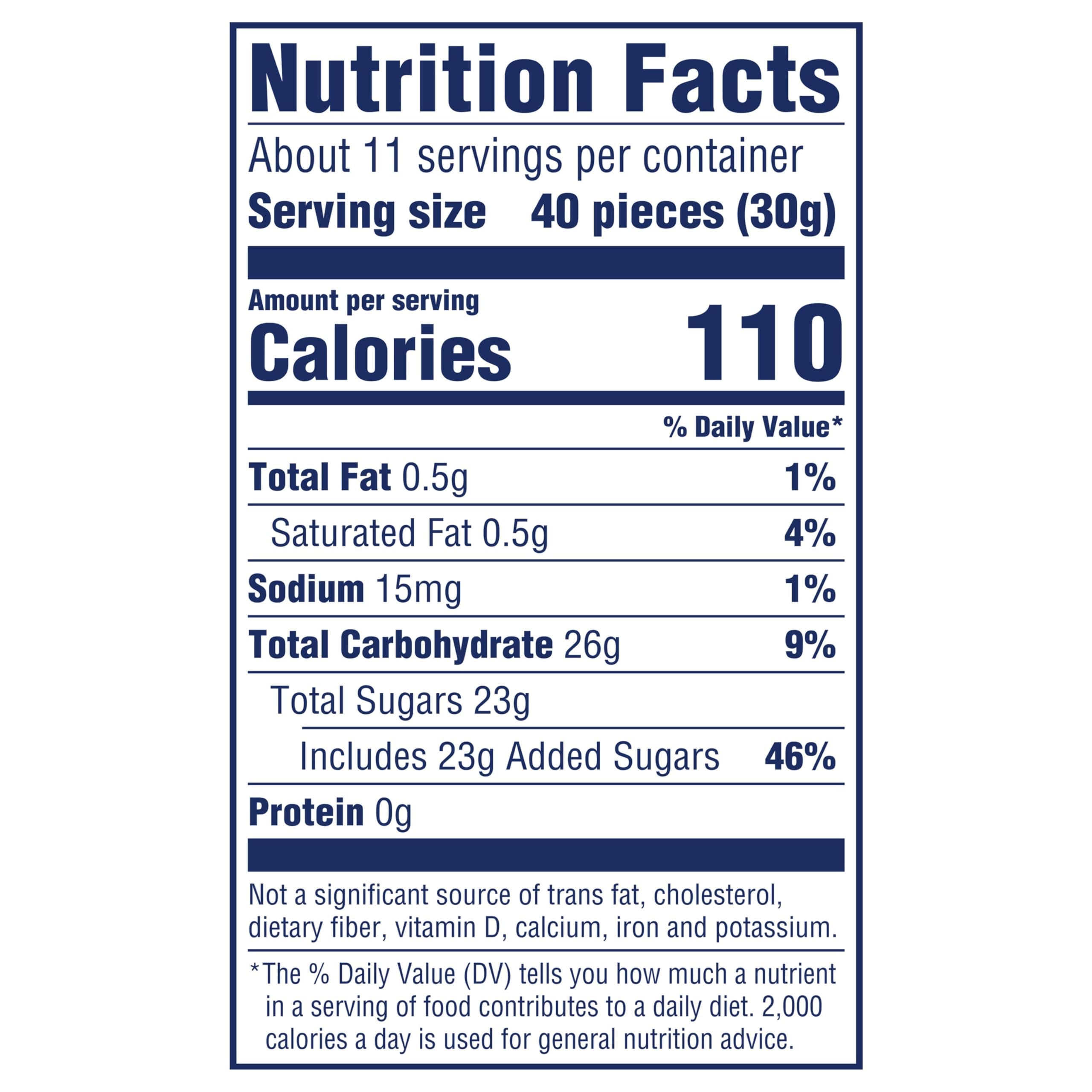SweeTARTS Mini Chewy Candy, Mixed Fruit Flavors (Cherry, Grape, Lemon, Apple & Orange), Sweet & Tart Chewy Candy, 12 oz Bag thumbnail 7