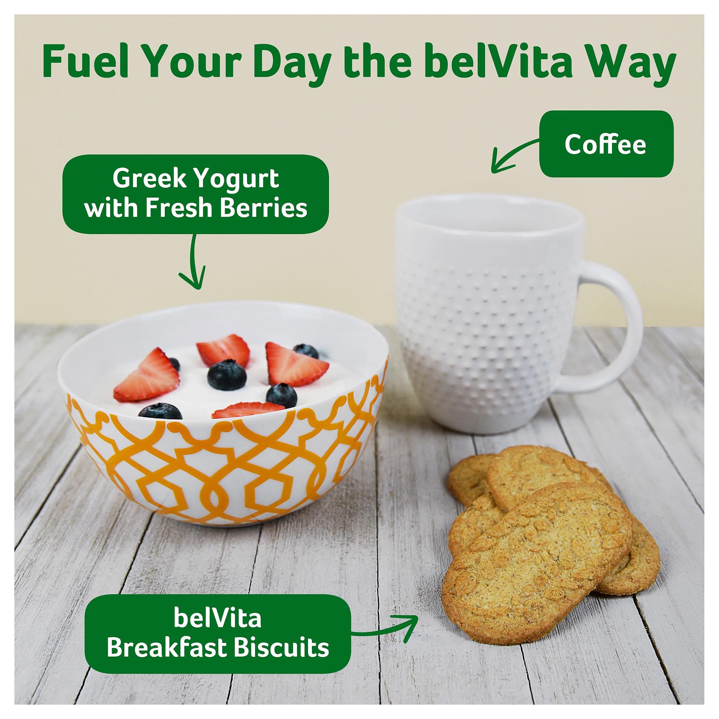 Belvita Breakfast Biscuits Packs 4 Biscuits Per Pack, Toasted Coconut, 1.76 Ounce (Pack of 10) thumbnail 7