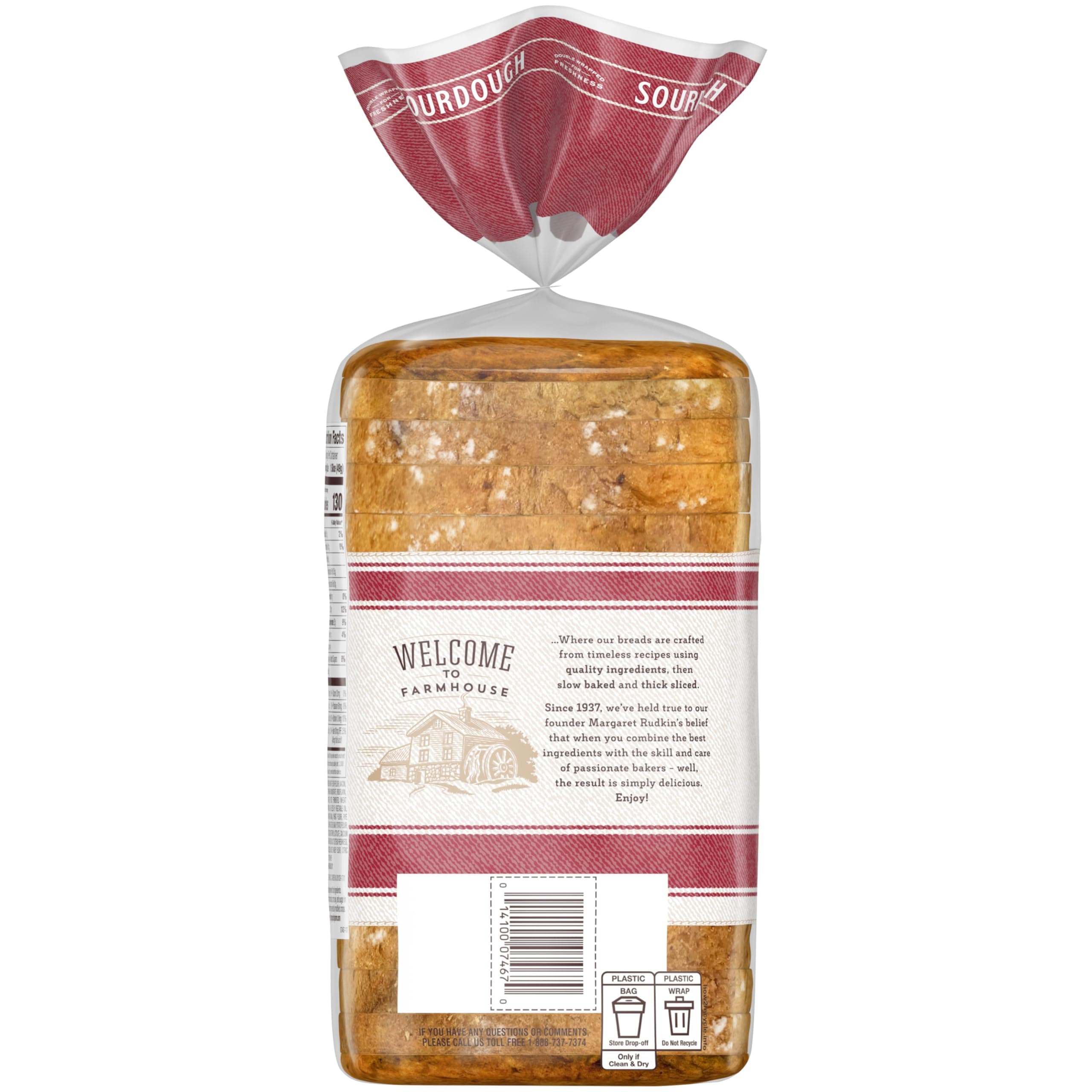 Pepperidge Farm Farmhouse Sourdough Bread, 24 Oz Loaf thumbnail 5