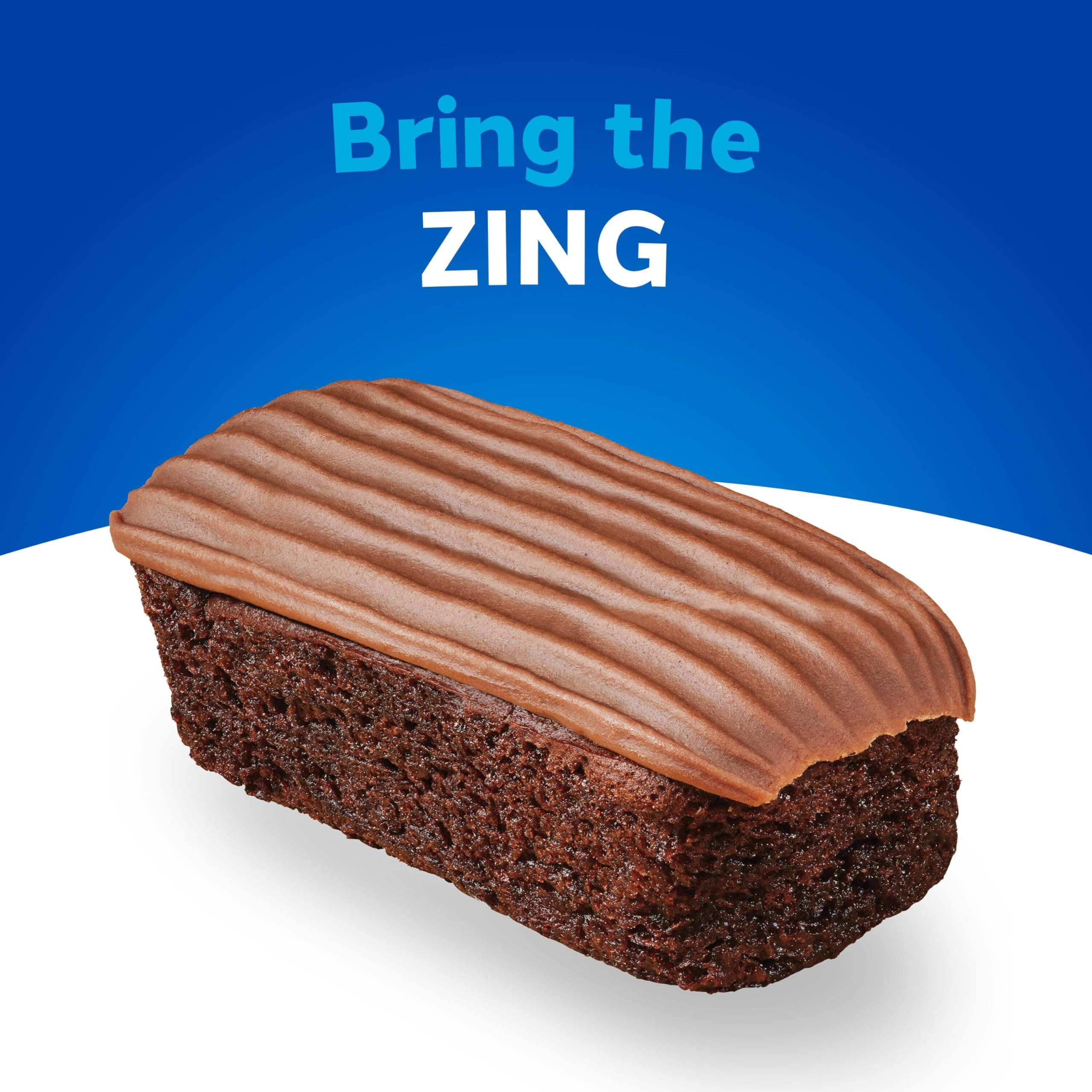 Hostess Zingers Snack Cakes, Artificially Flavored Iced Devil’s Food Cake, 12.7 Oz. Box (10 Ct.) thumbnail 6
