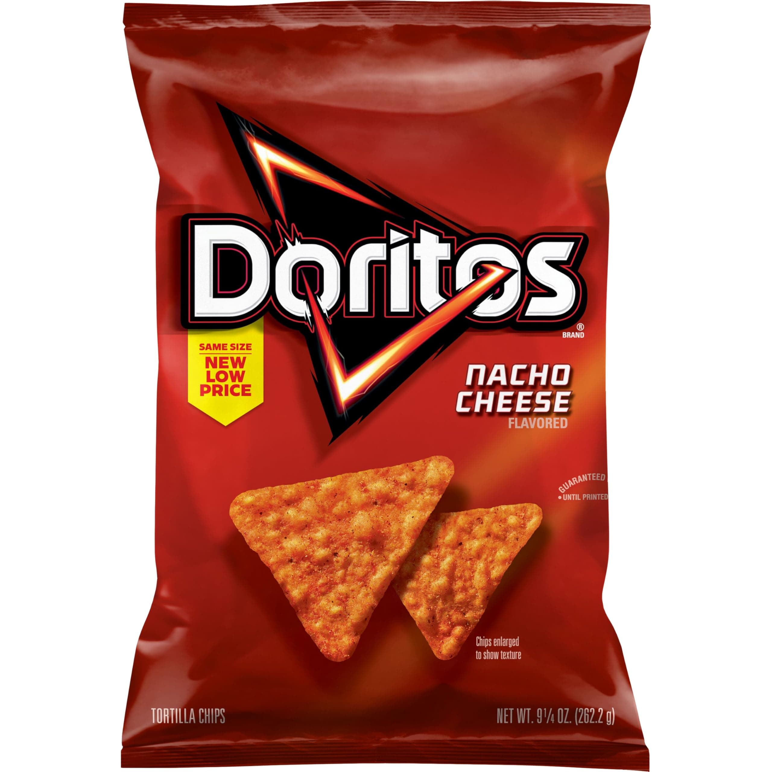 Doritos Tortilla Chips Nacho Cheese Bag, 9.25 Oz thumbnail 2
