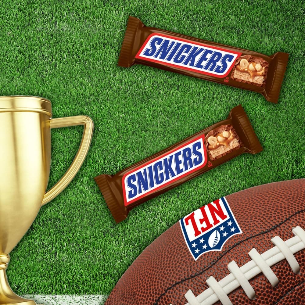 SNICKERS Full Size Chocolate Candy Bars, 11.16oz bag, 6 Bars per bag thumbnail 6