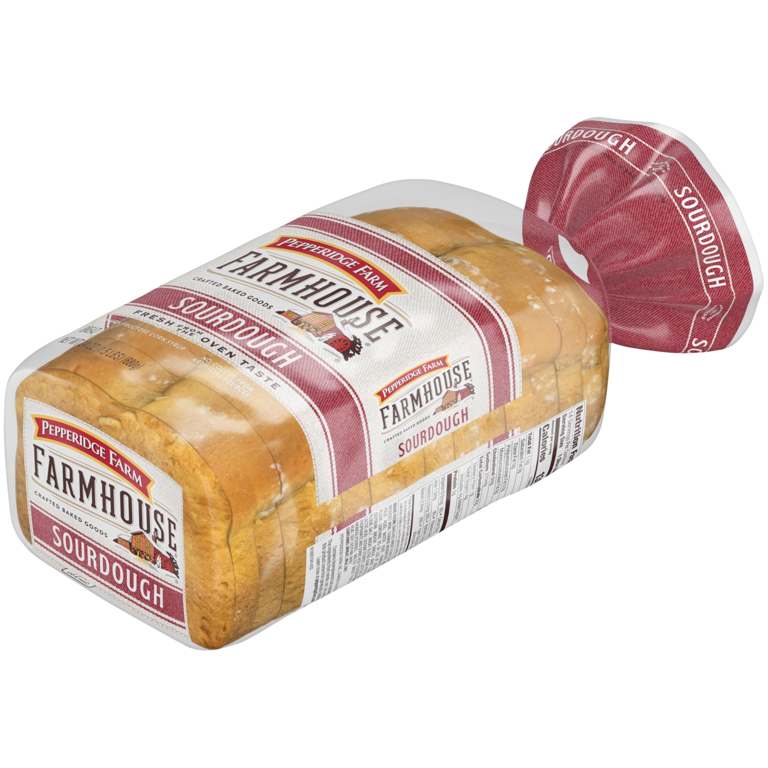 Pepperidge Farm Farmhouse Sourdough Bread, 24 Oz Loaf thumbnail 6