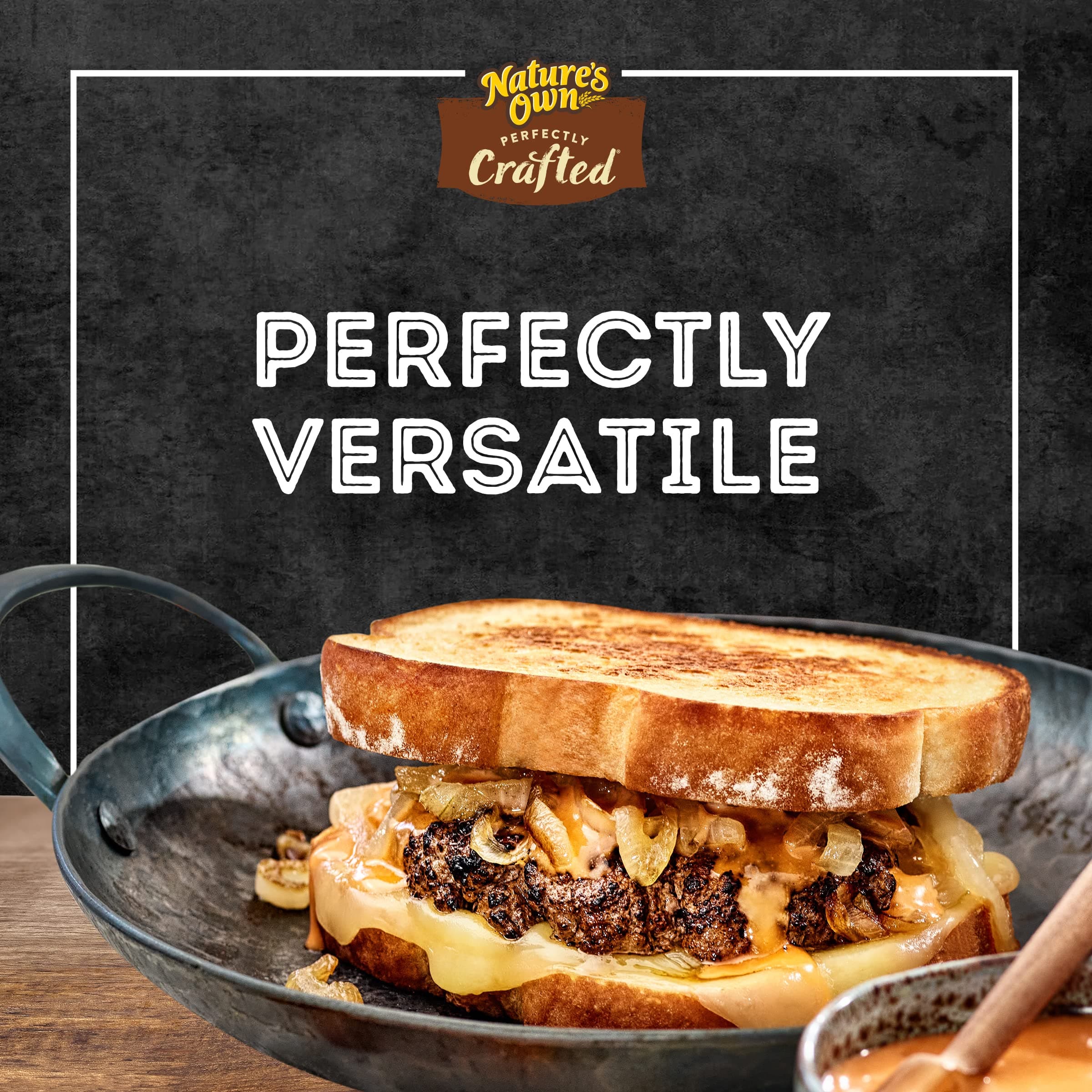 Nature's Own Perfectly Crafted Sourdough Bread, Thick Sliced Non-GMO Sourdough Bread, 22 oz Loaf thumbnail 5