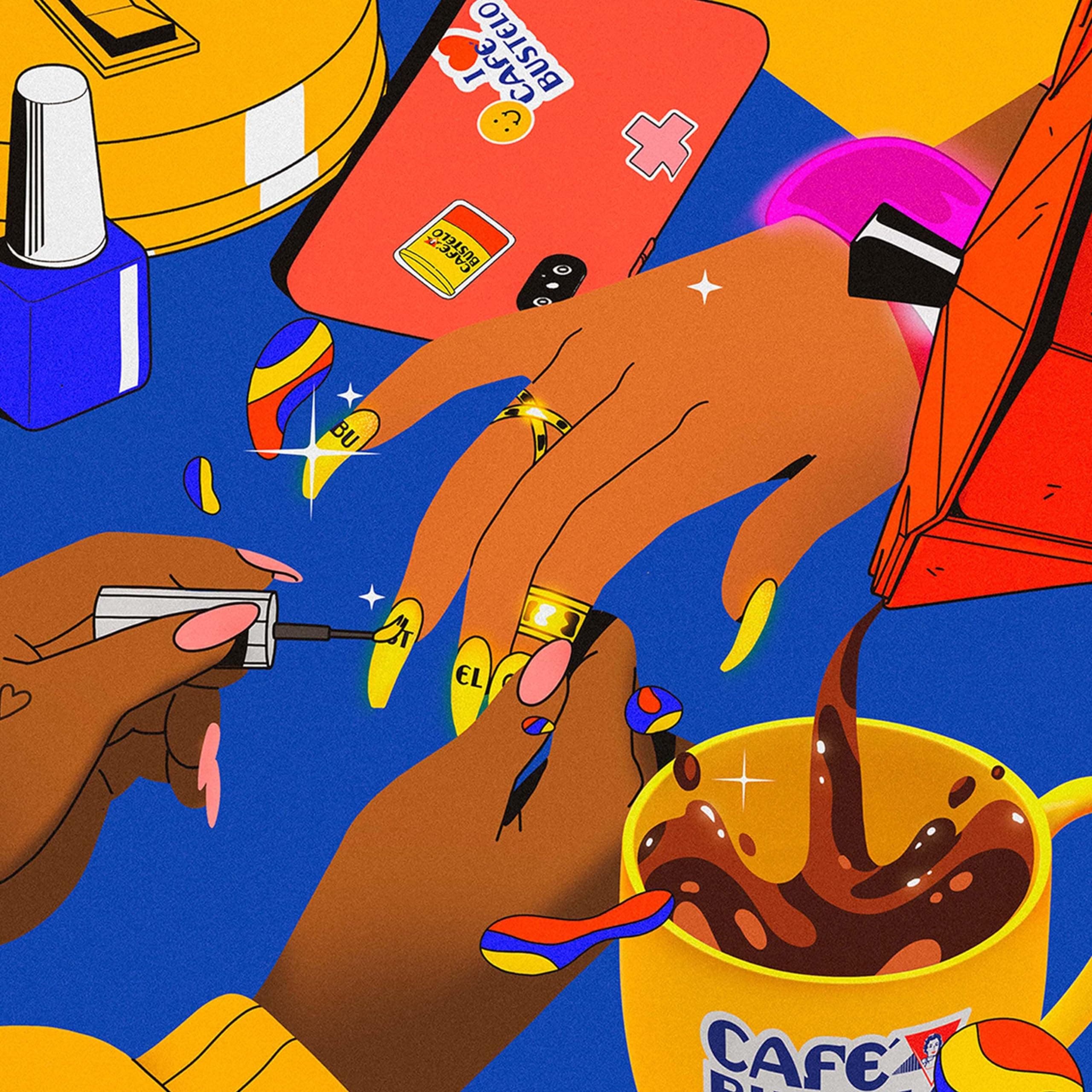 Café Bustelo Espresso Style Dark Roast Instant Coffee, 7.05 Ounces thumbnail 3