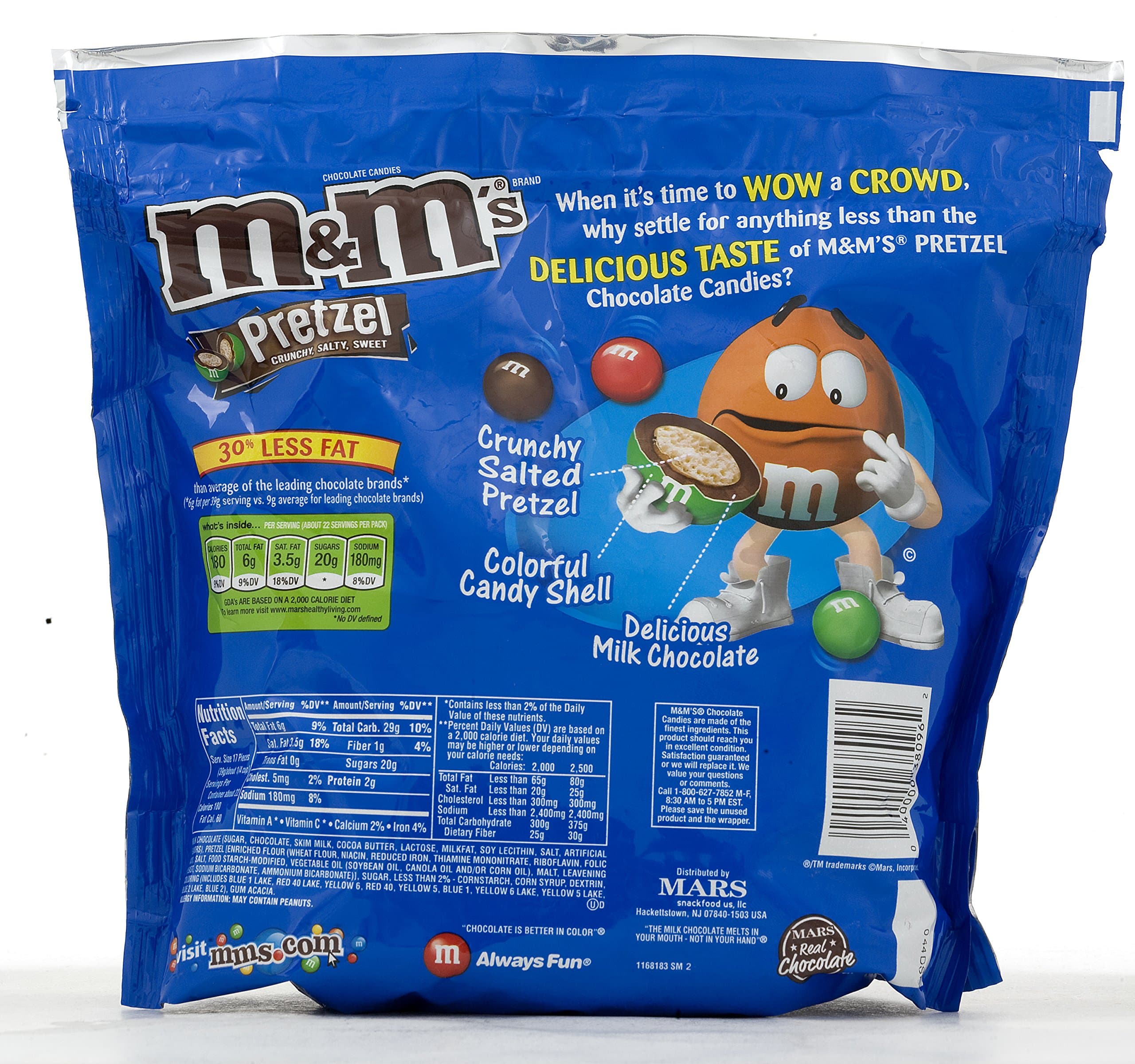 M&M's Pretzel Chocolate Candy 30-Ounce Bag thumbnail 4