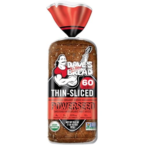 Dave's Killer Bread Powerseed Thin-Sliced, Seeded Organic Bread, 20.5 oz Loaf image 1